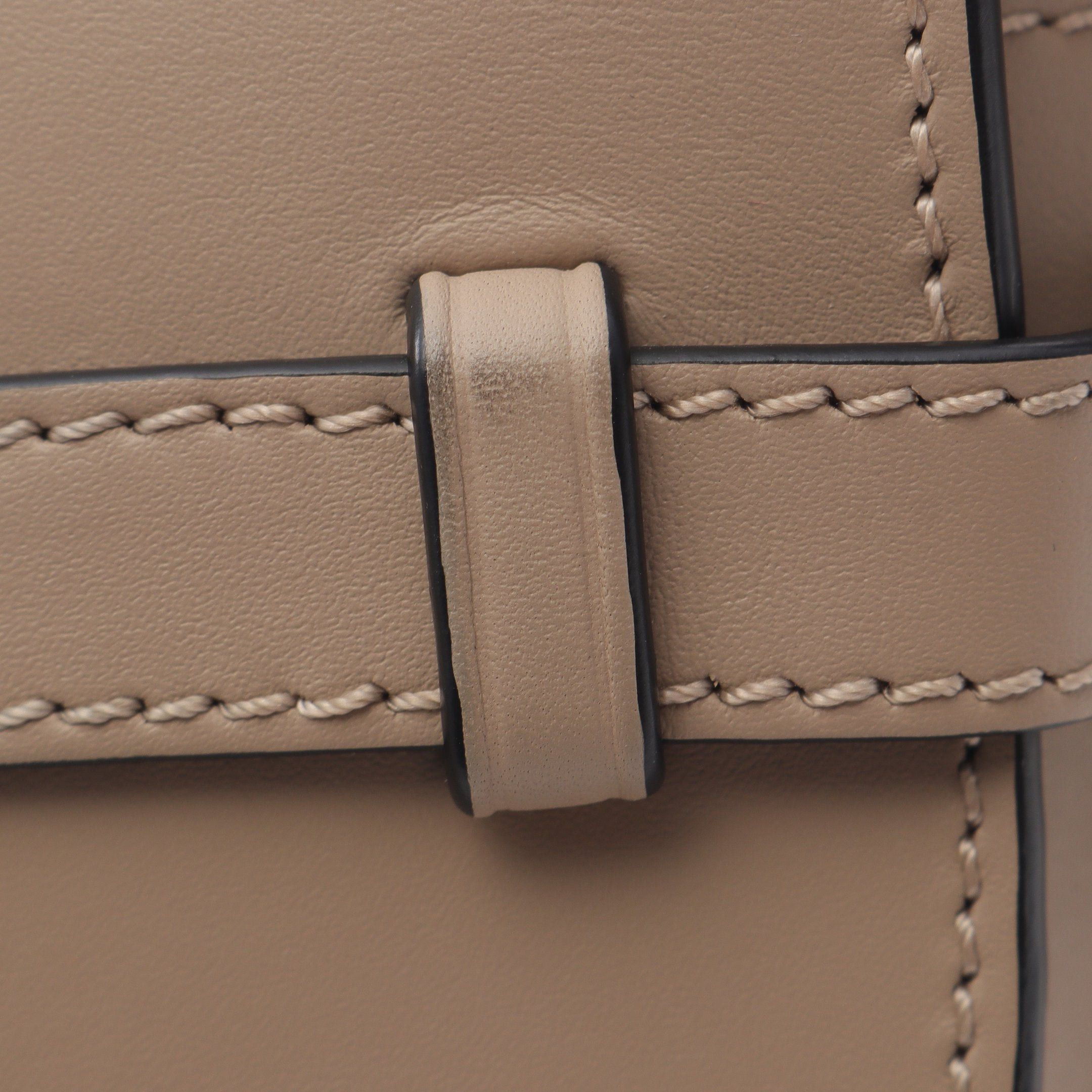Loewe Loewe Gate Dual Bag Mini Shoulder Leather Gray Beige Size ONE SIZE - 5 Thumbnail