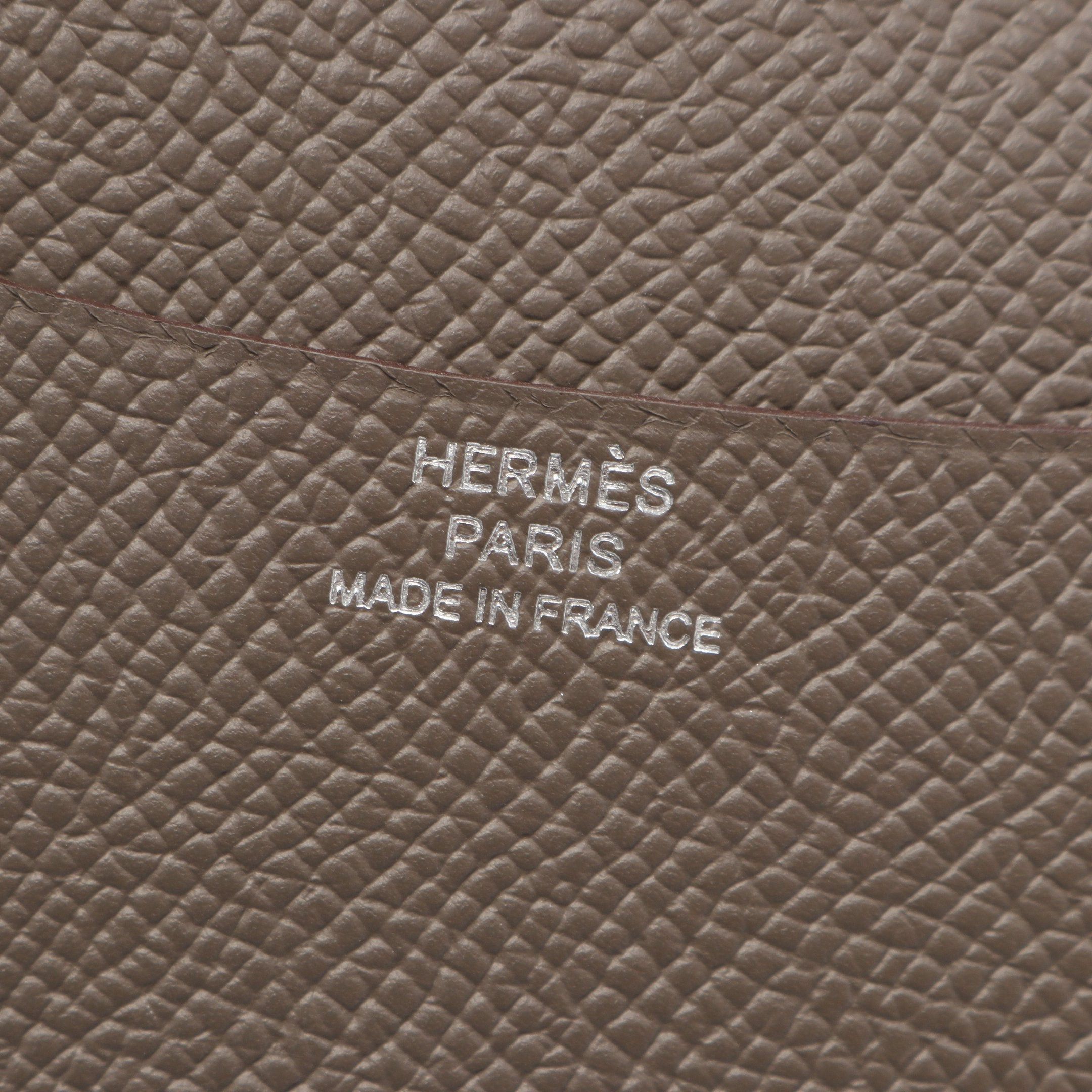 Hermes Hermes Agenda Gm Etoupe Notebook Cover Veau Epsom Gray Beige Silver Hardware Z Stamp Size ONE SIZE - 4 Thumbnail