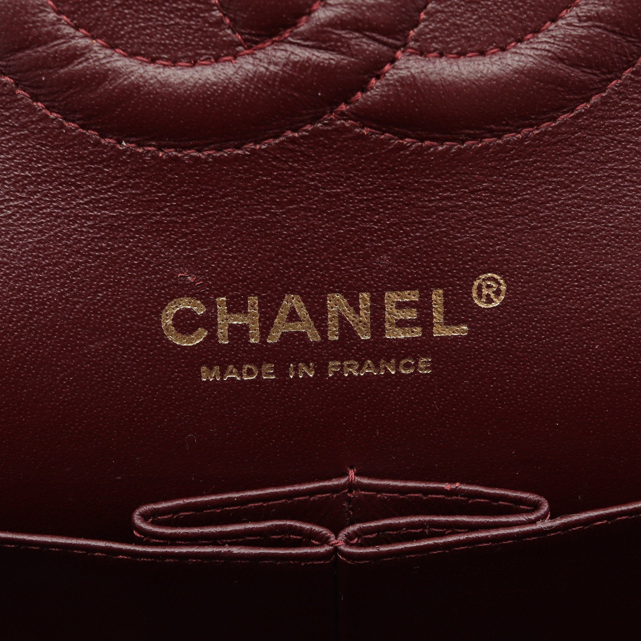 Chanel Chanel Matelasse Double Flap Chain Shoulder Bag Lambskin Black Gold Hardware Size ONE SIZE - 4 Thumbnail