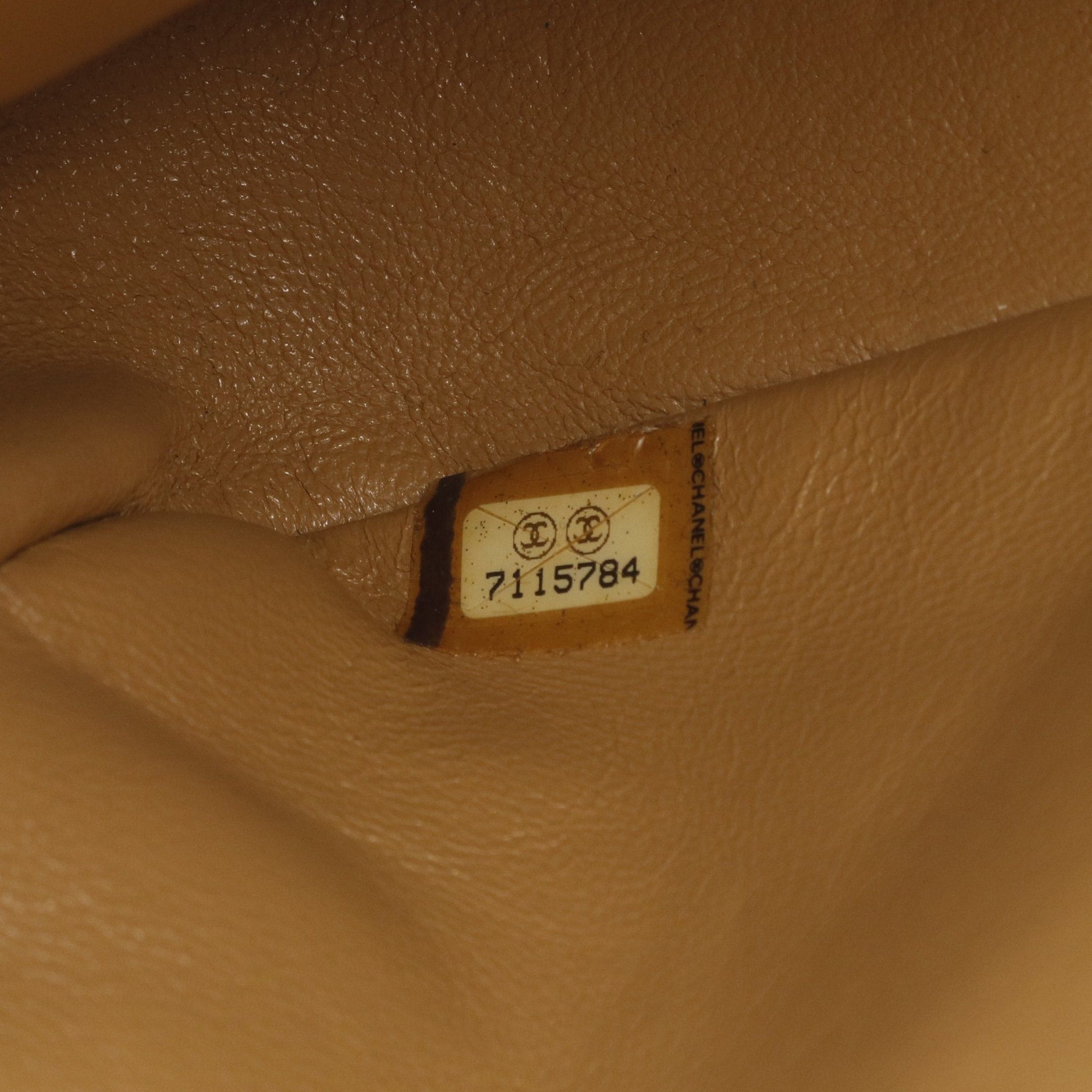 Chanel Chanel Chocolate Bar Wild Stitch Chain Shoulder Bag Lambskin Beige Gold Hardware Size ONE SIZE - 5 Thumbnail