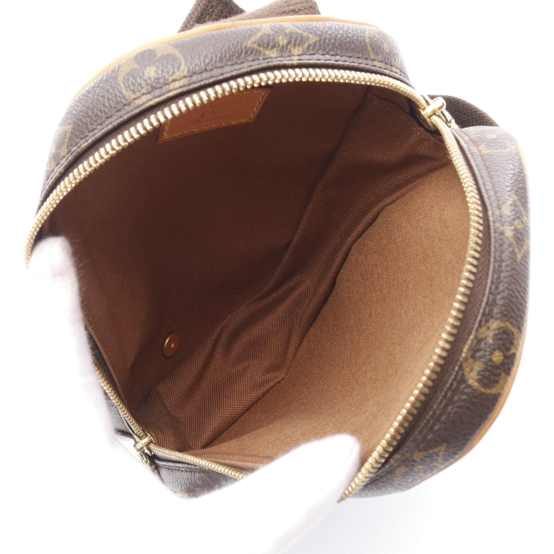 Louis Vuitton Louis Vuitton Pochette Ganju Monogram Body Bag Leather Brown Size ONE SIZE - 3 Thumbnail