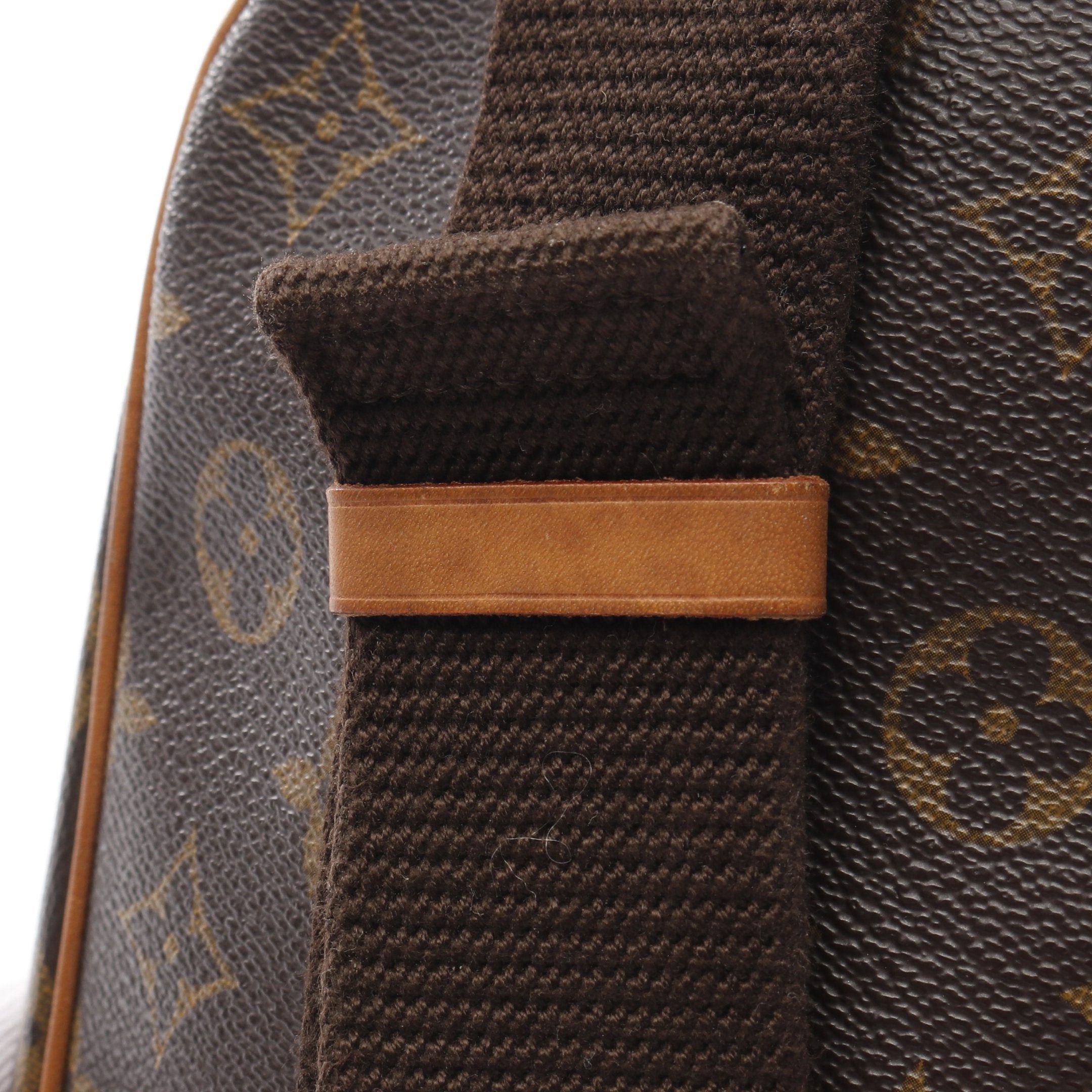 Louis Vuitton Louis Vuitton Pochette Ganju Monogram Body Bag Leather Brown Size ONE SIZE - 10 Thumbnail
