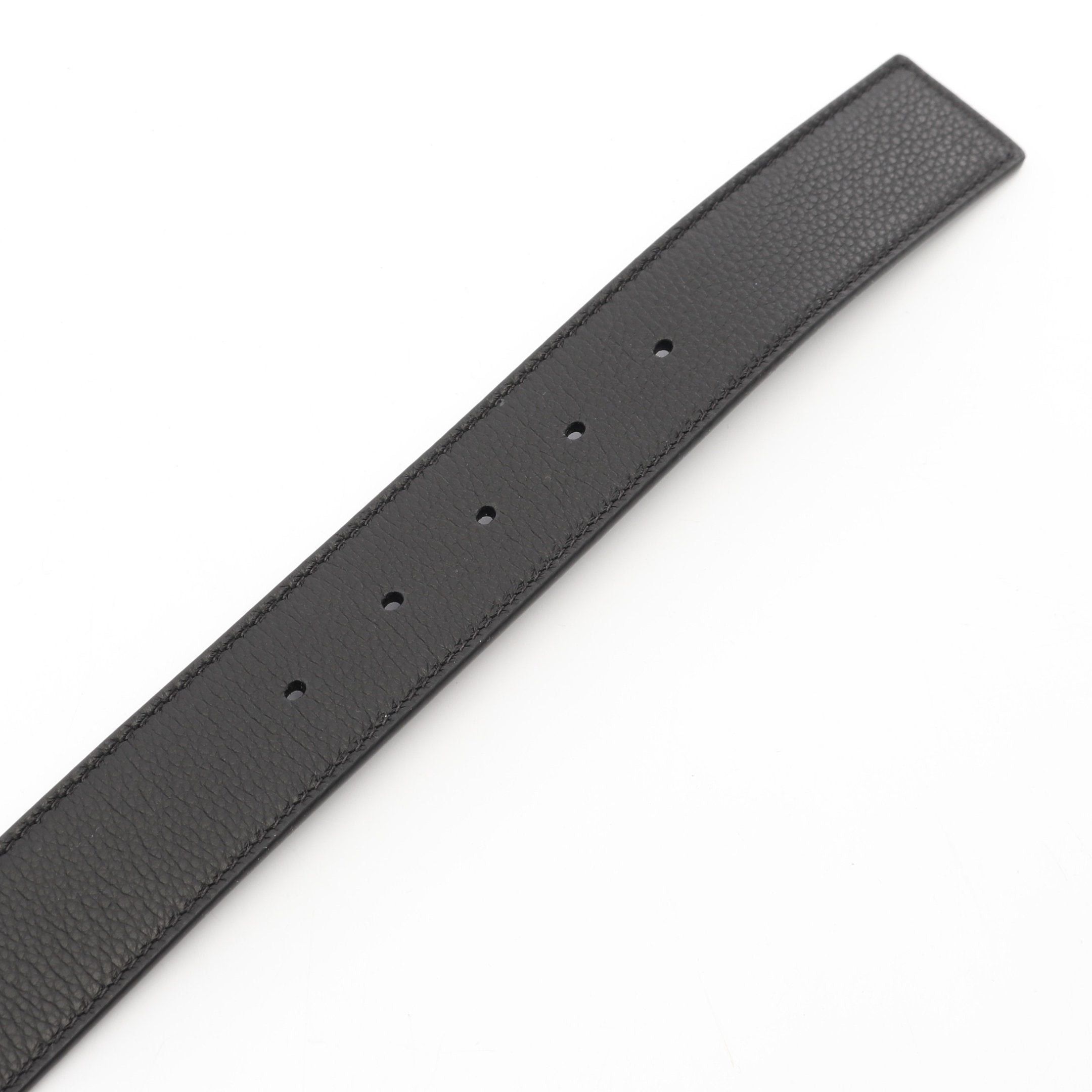 Dior Dior Cd 35Mm Belt Leather Black Navy Reversible Size ONE SIZE - 3 Thumbnail