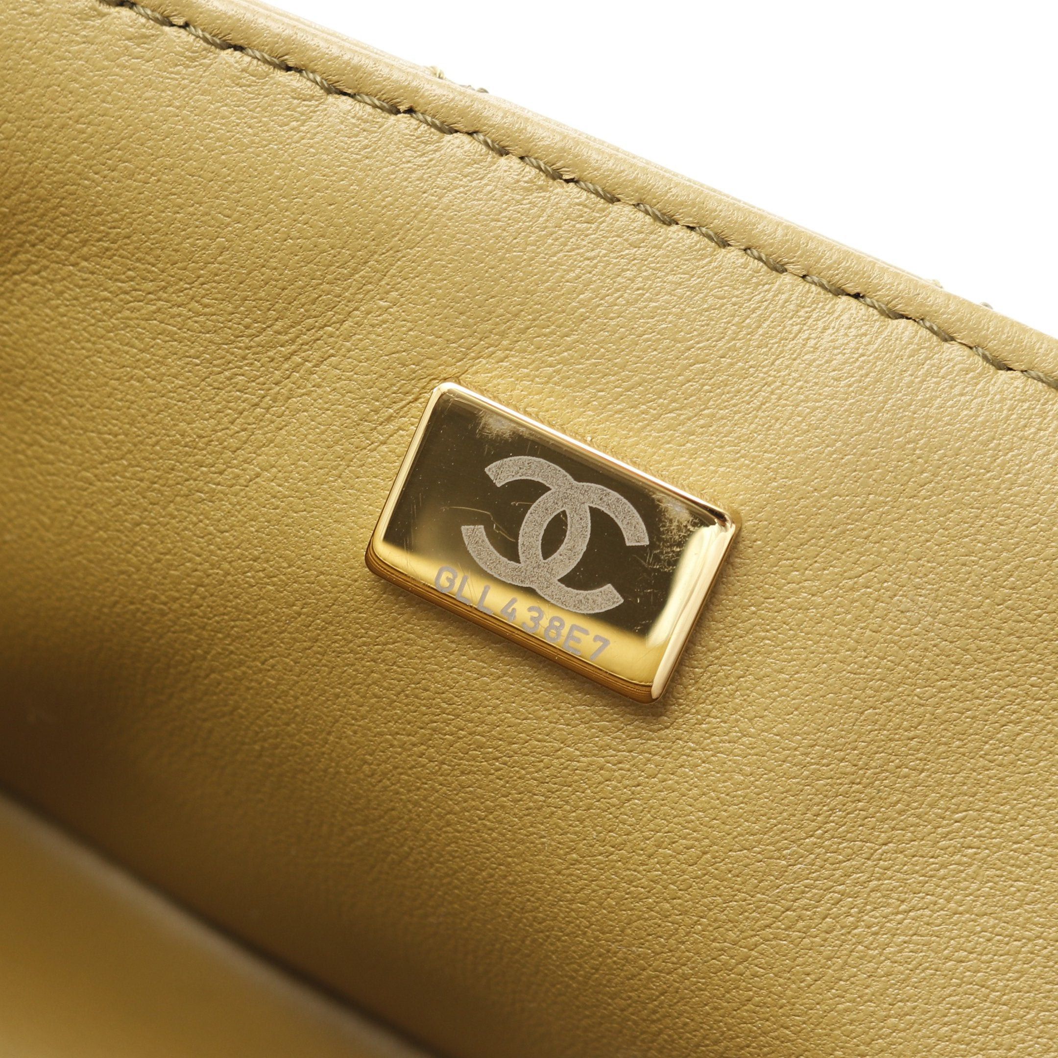 Chanel Chanel 2.55 Matelasse Mademoiselle Chain Double Shoulder Bag Aged Calfskin Khaki Brown Gold Hardware Size ONE SIZE - 5 Thumbnail
