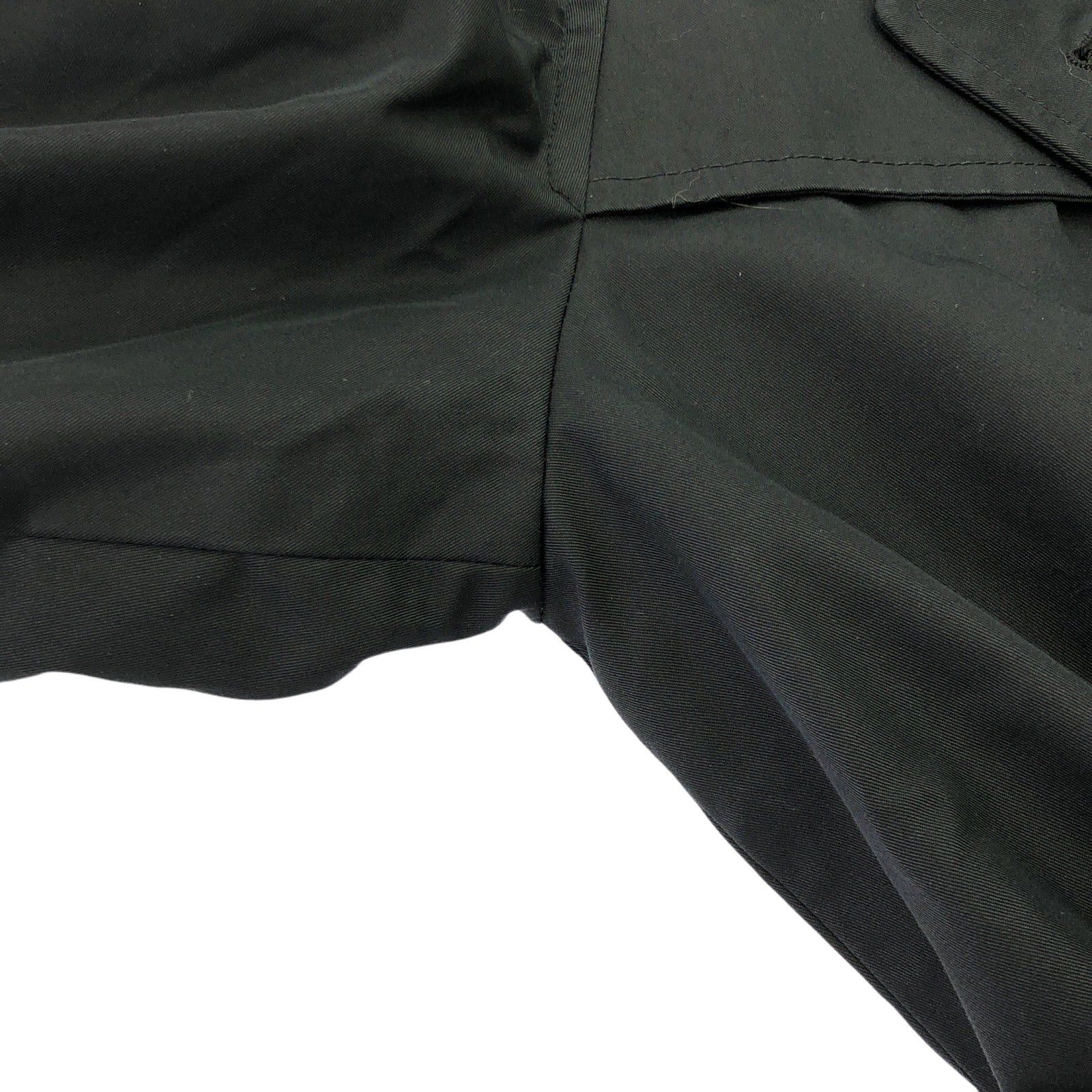 Gucci Gucci Trench Coat Cotton Black Size ONE SIZE - 9 Thumbnail
