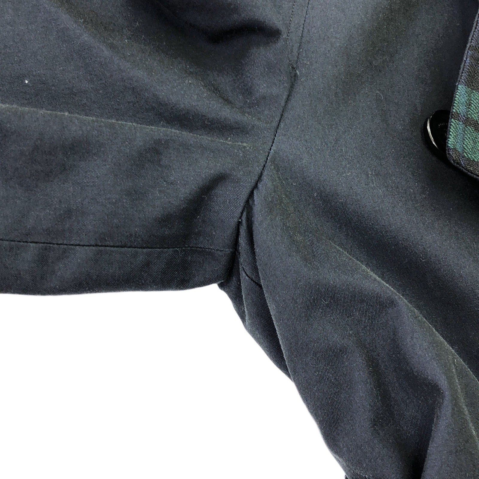 Burberry Burberry Coat Trench Cotton Green Size ONE SIZE - 8 Thumbnail