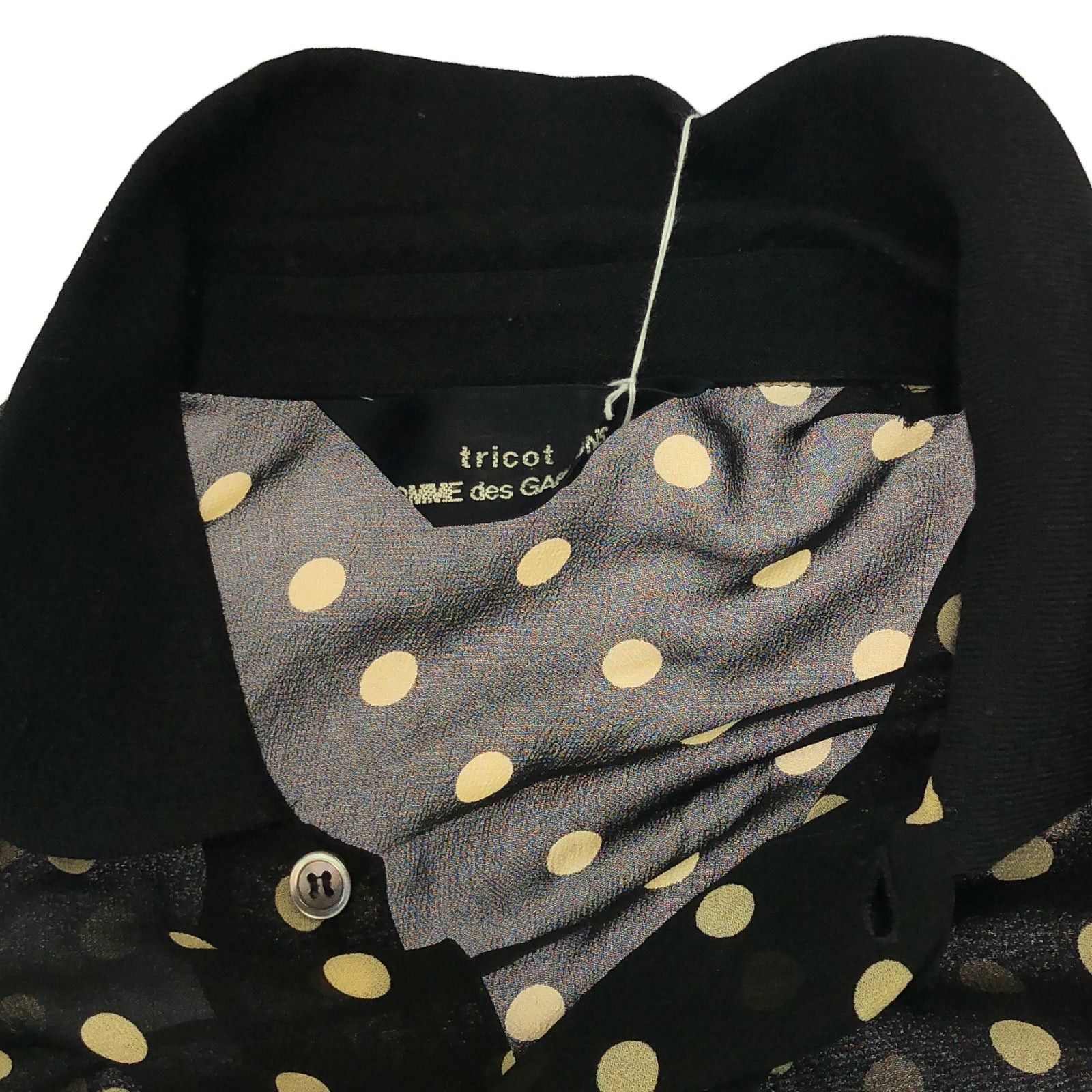Comme des Garcons Comme Des Garcons Shirt Cardigan Wool Black Size ONE SIZE - 9 Thumbnail
