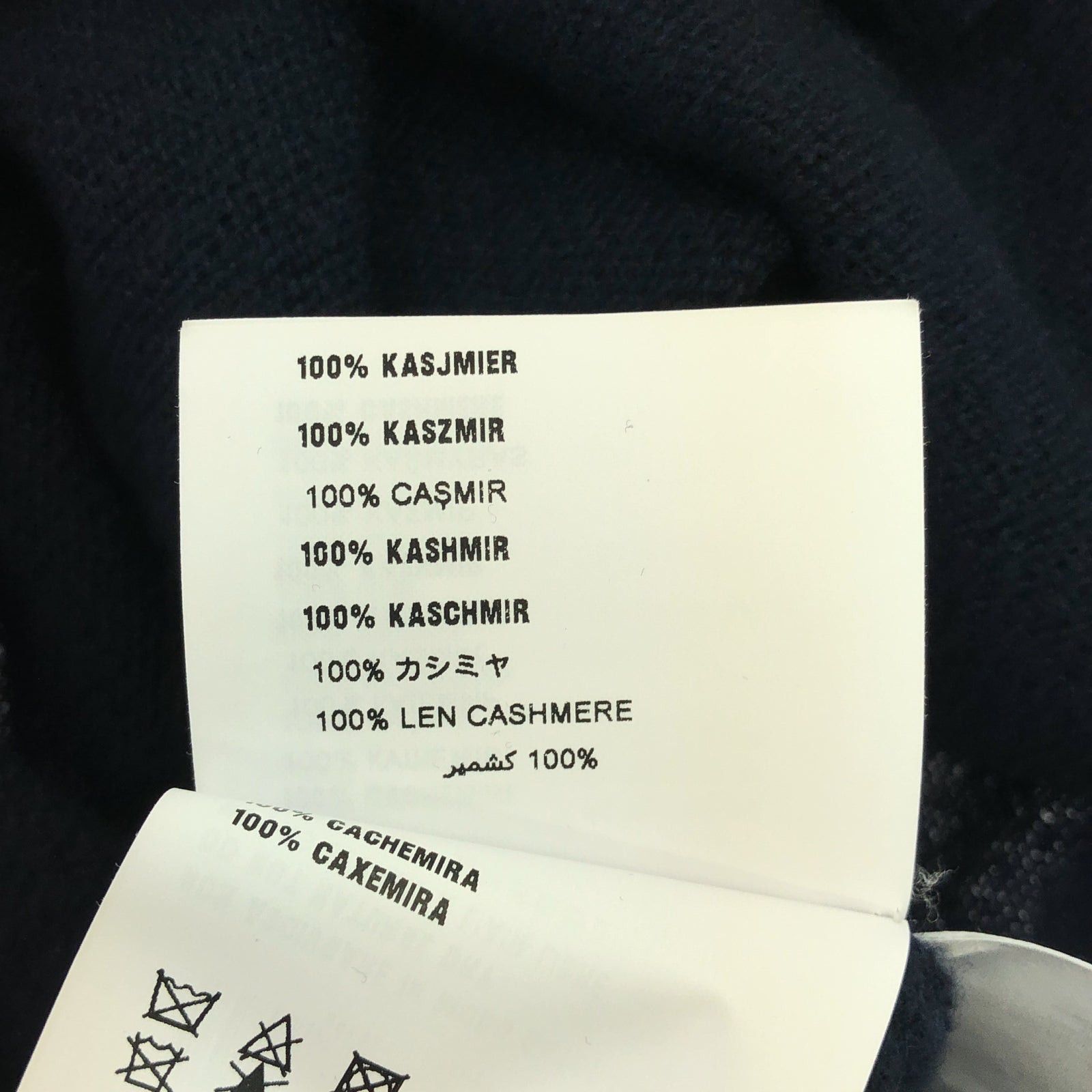 Miu Miu Miu Miu Knitwear/Sweaters Knit Cashmere Navy Size ONE SIZE - 7 Thumbnail
