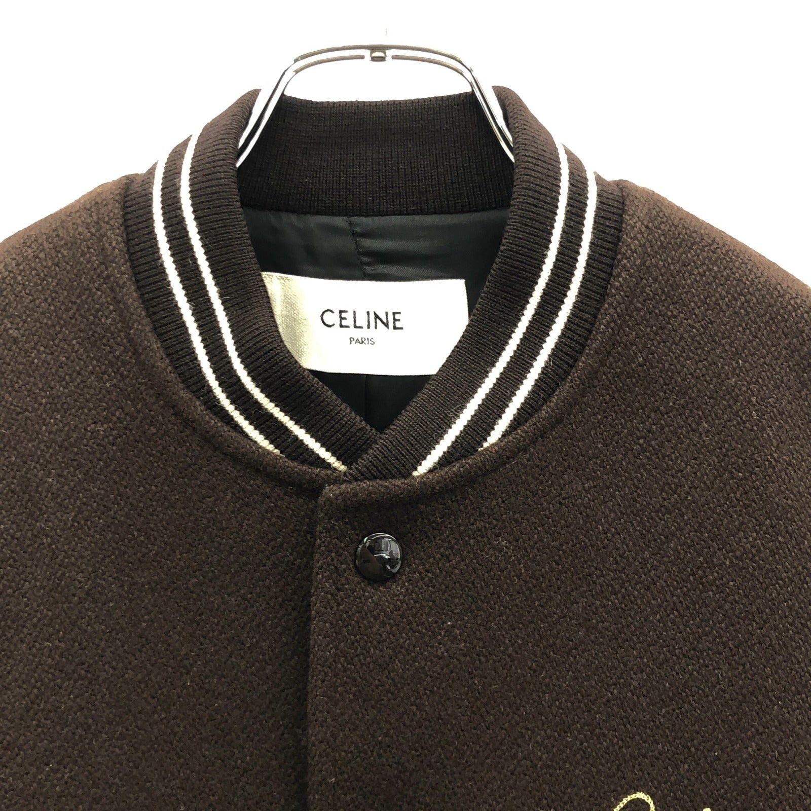 Celine Celine Blouson Wool Brown Size ONE SIZE - 3 Thumbnail