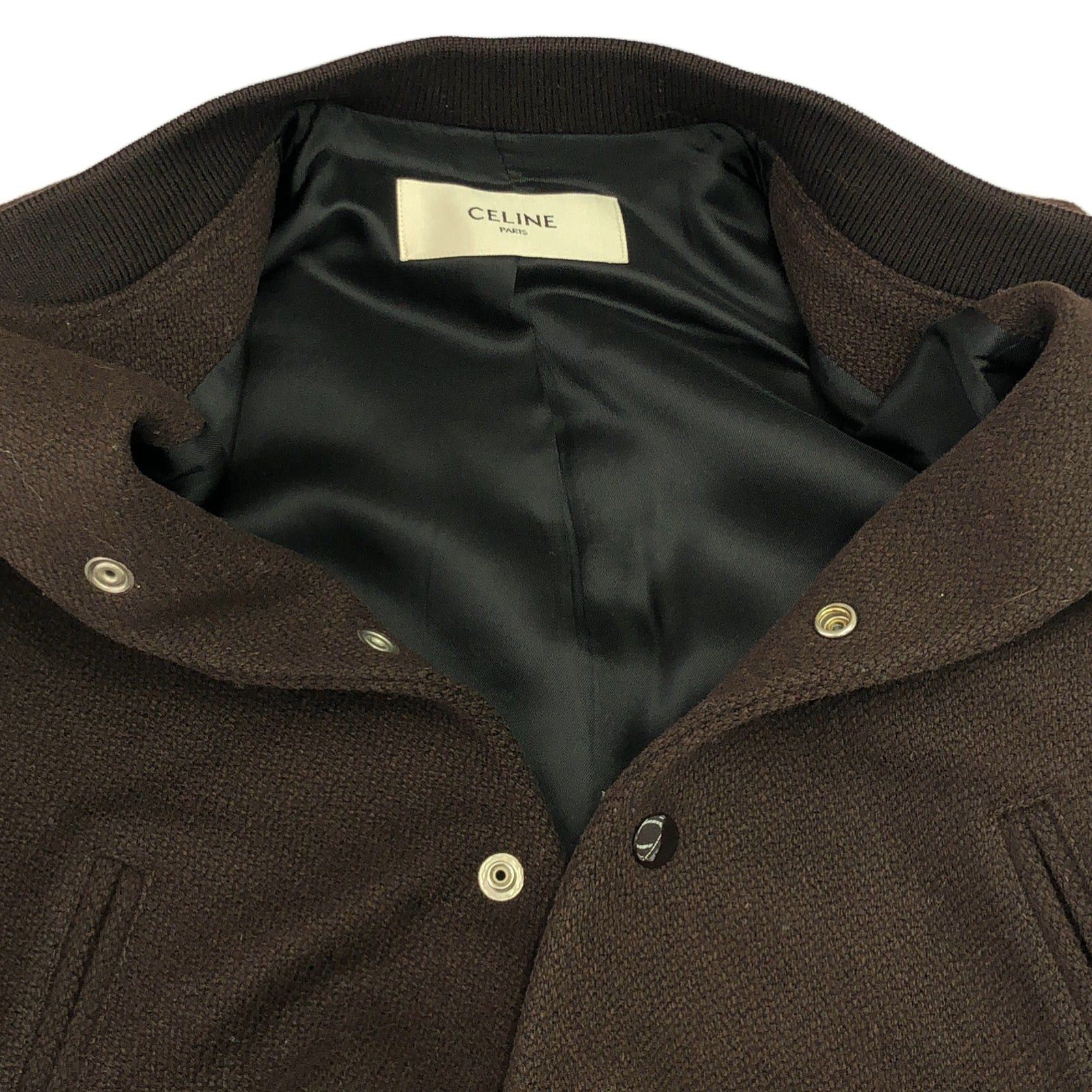 Celine Celine Blouson Wool Brown Size ONE SIZE - 10 Thumbnail