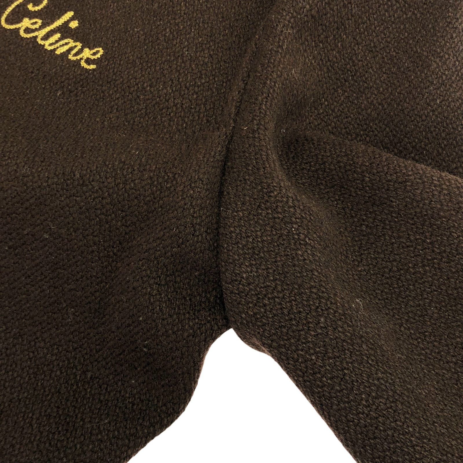 Celine Celine Blouson Wool Brown Size ONE SIZE - 8 Thumbnail