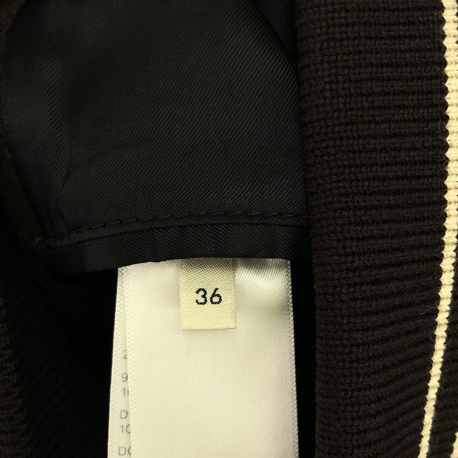 Celine Celine Blouson Wool Brown Size ONE SIZE - 6 Thumbnail