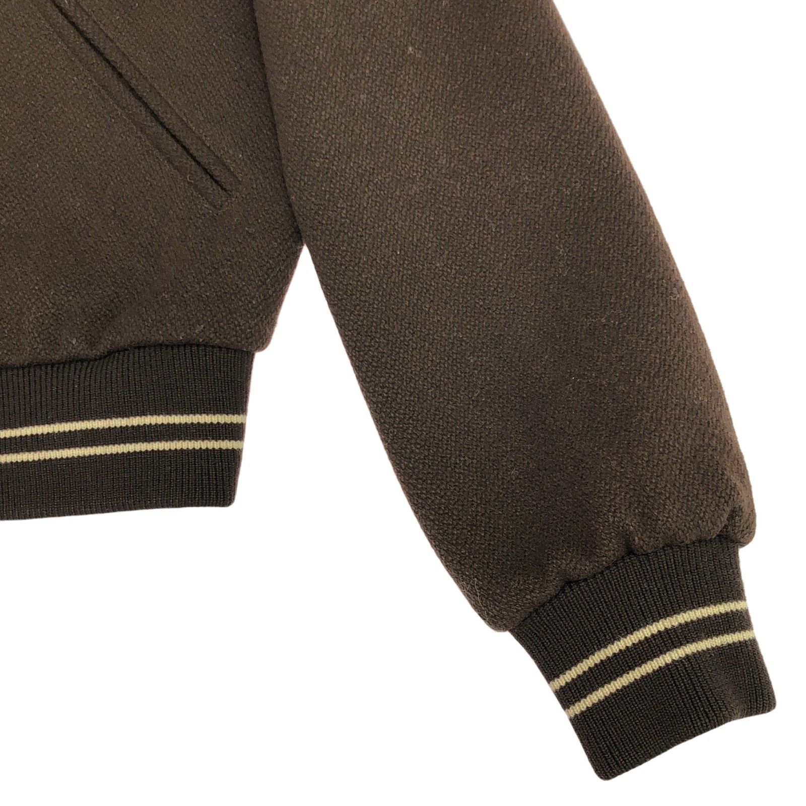 Celine Celine Blouson Wool Brown Size ONE SIZE - 4 Thumbnail