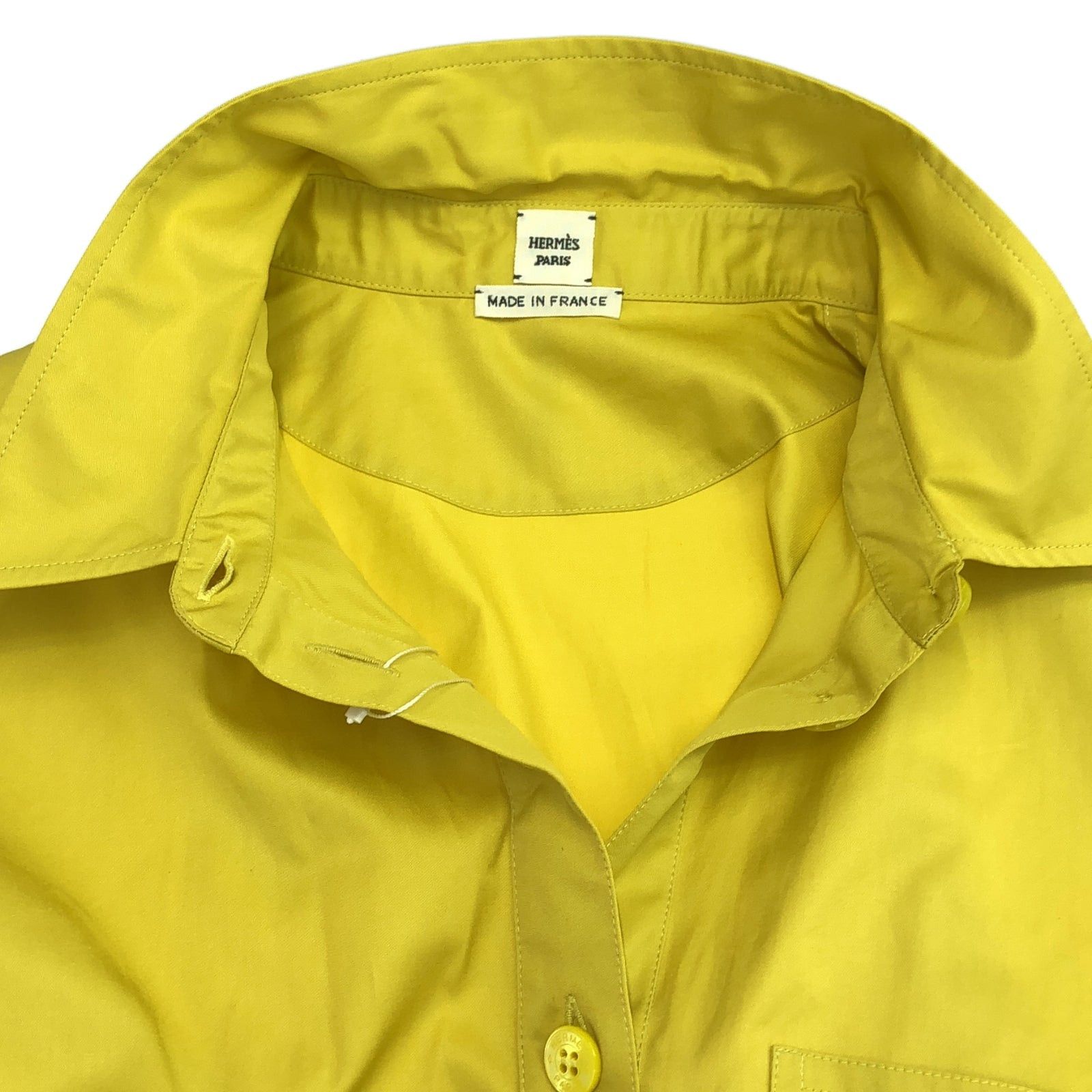 Hermes Hermes One Piece Cotton Yellow Size ONE SIZE - 10 Thumbnail