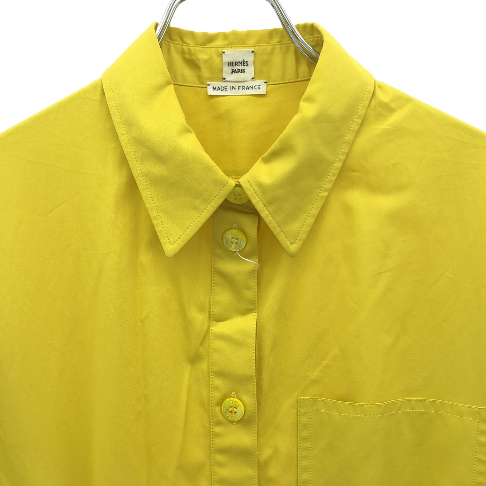 Hermes Hermes One Piece Cotton Yellow Size ONE SIZE - 3 Thumbnail