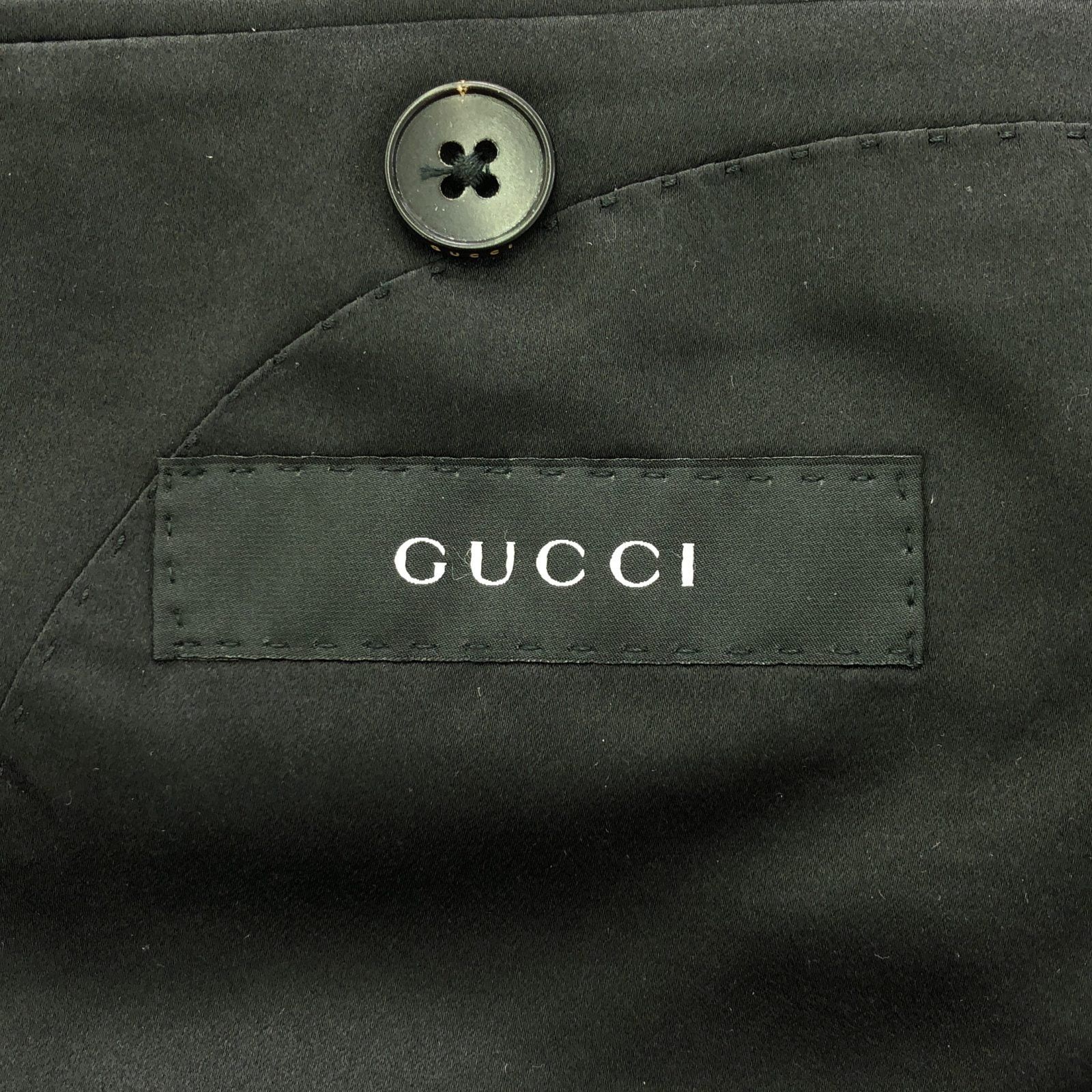 Gucci Gucci Tailored Jacket Cotton Black Size ONE SIZE - 5 Thumbnail