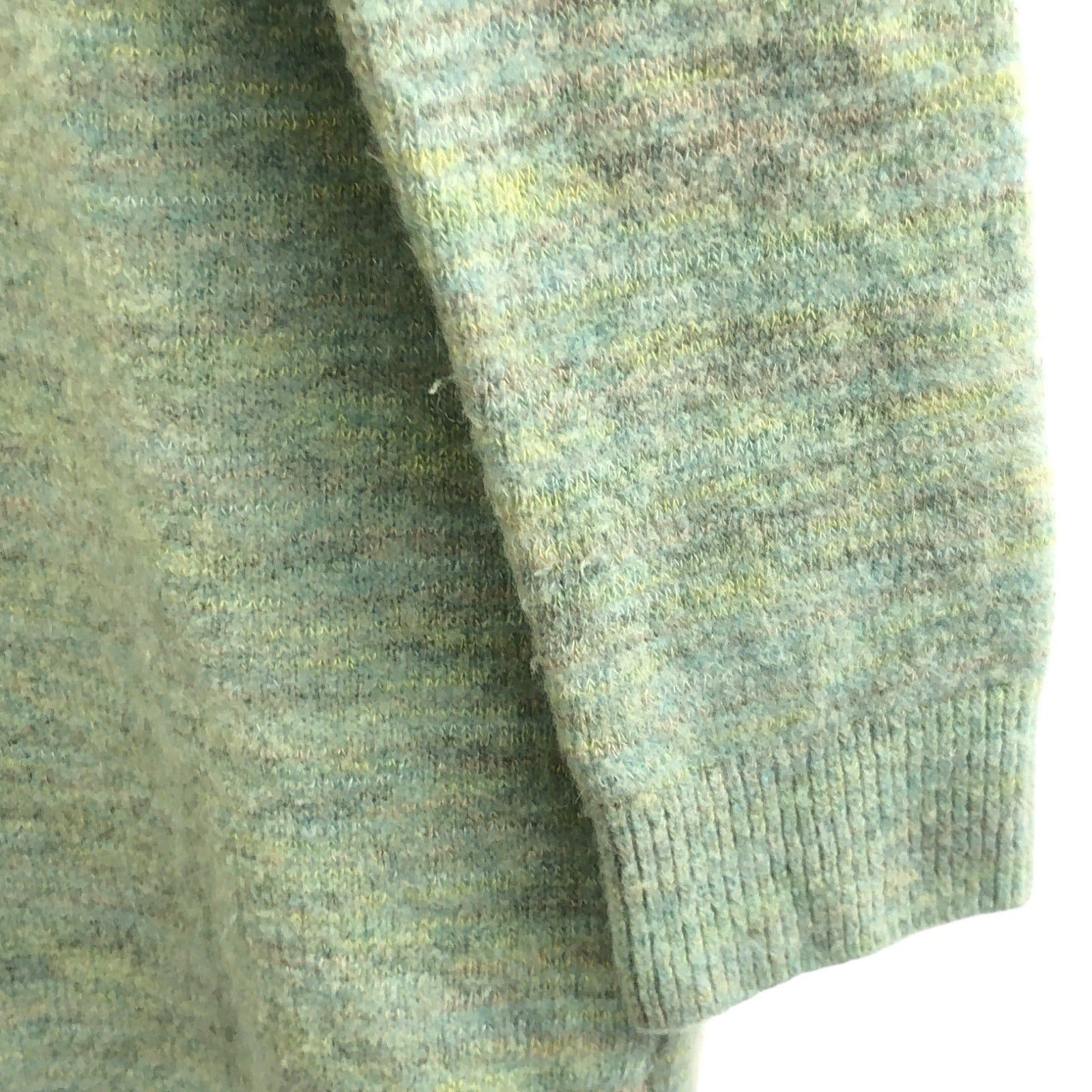 Missoni Missoni High Neck Knit Light Green Wool Size ONE SIZE - 4 Thumbnail