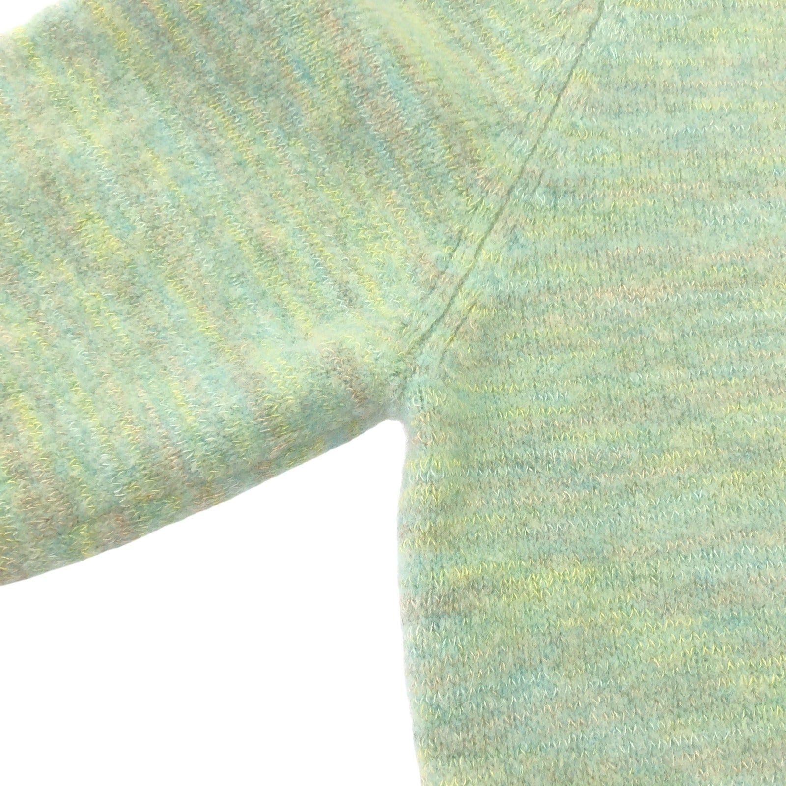 Missoni Missoni High Neck Knit Light Green Wool Size ONE SIZE - 9 Thumbnail