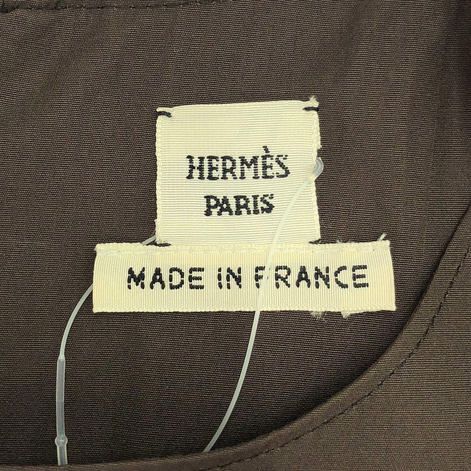 Hermes Hermes Cut And Sew Tops Cotton Black Size ONE SIZE - 9 Thumbnail