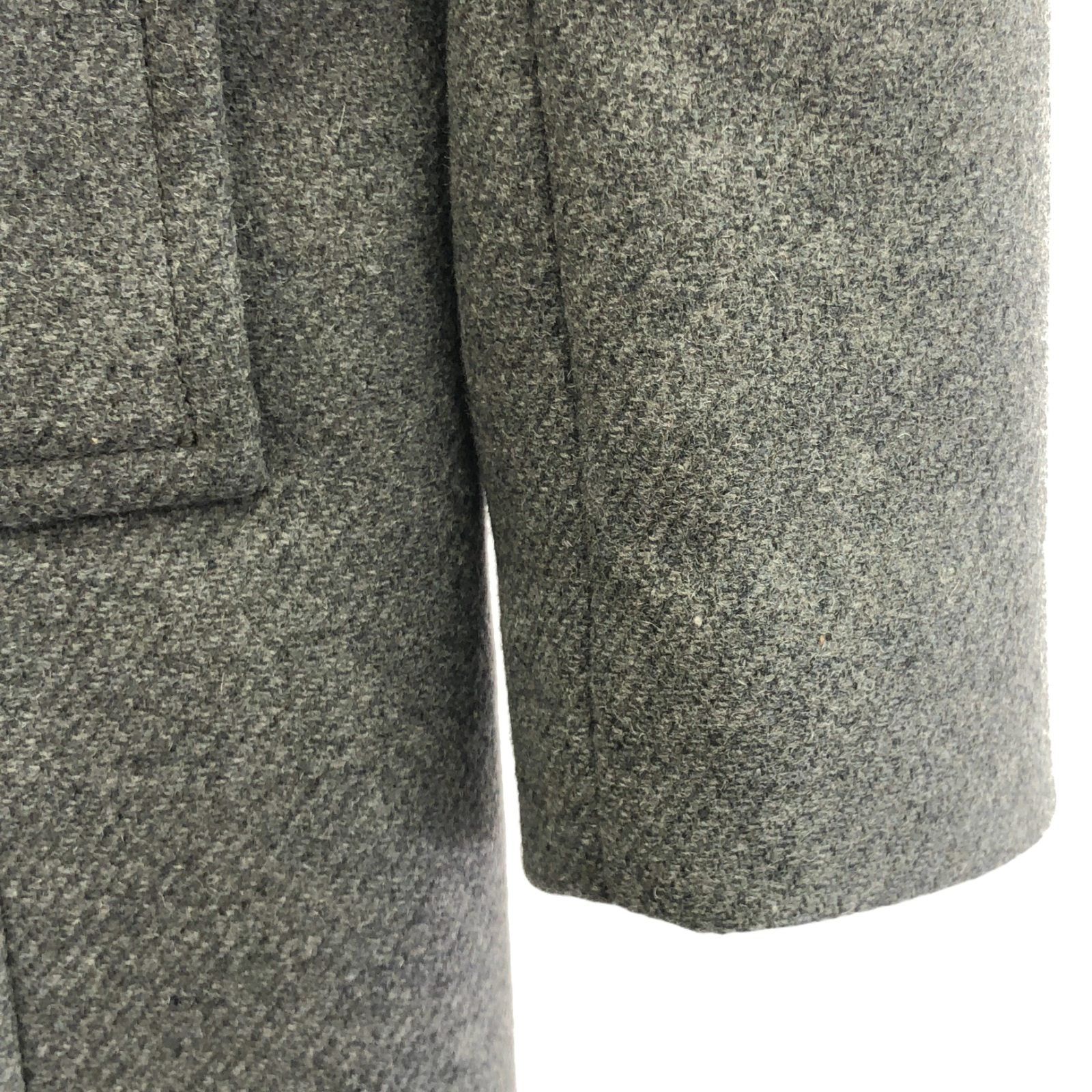 Tory Burch Tory Burch Coat Wool Gray Size ONE SIZE - 4 Thumbnail