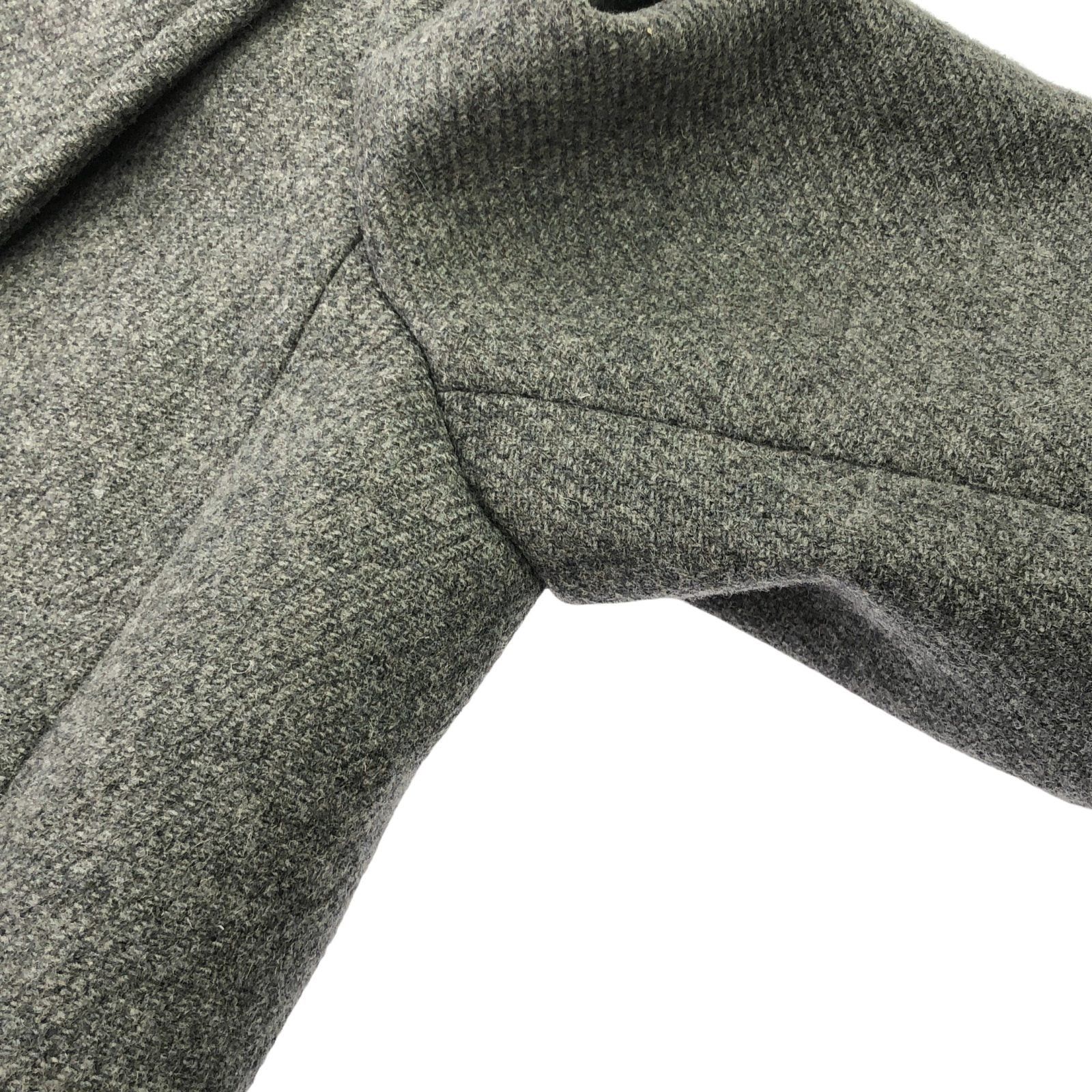 Tory Burch Tory Burch Coat Wool Gray Size ONE SIZE - 7 Thumbnail
