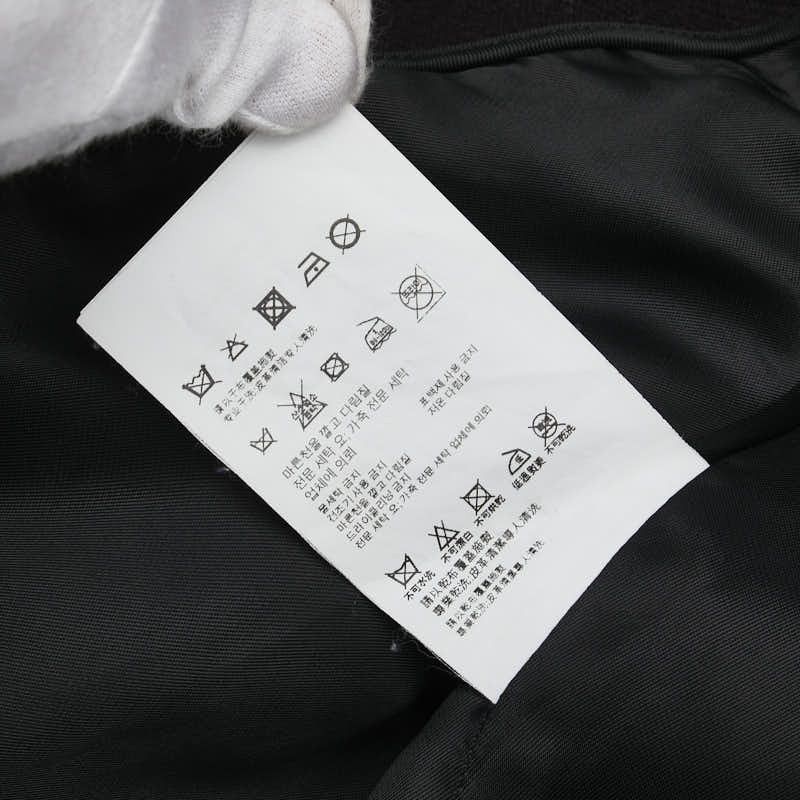 Miu Miu Miu Miu Miu Miu Wool Coat Leather Outerwear Size ONE SIZE - 6 Thumbnail