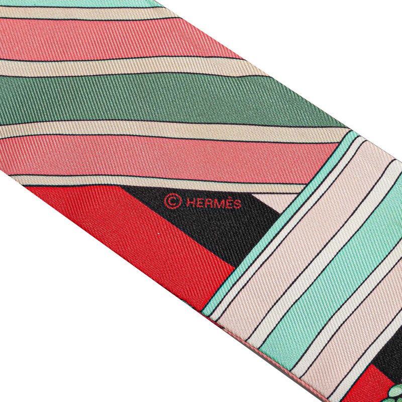 Hermes Hermes Hermes SANGLES EN ZIGZAG Silk Scarf Others Scarf Size ONE SIZE - 3 Thumbnail