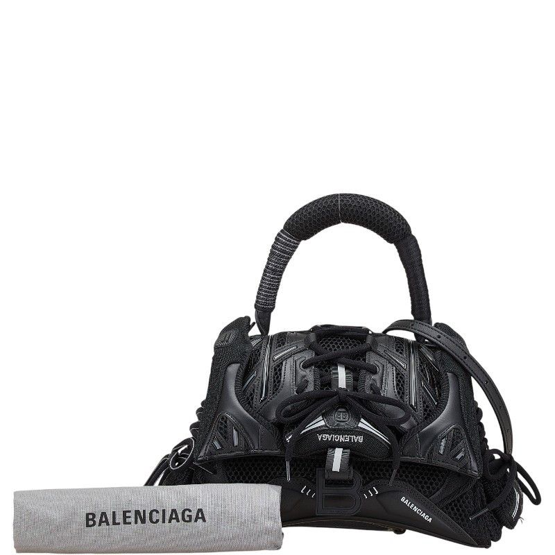 Balenciaga Balenciaga Balenciaga Sneakerhead Top Handle S Leather Mesh 2way Bag Leather Handbag 661723 Size ONE SIZE - 13 Thumbnail