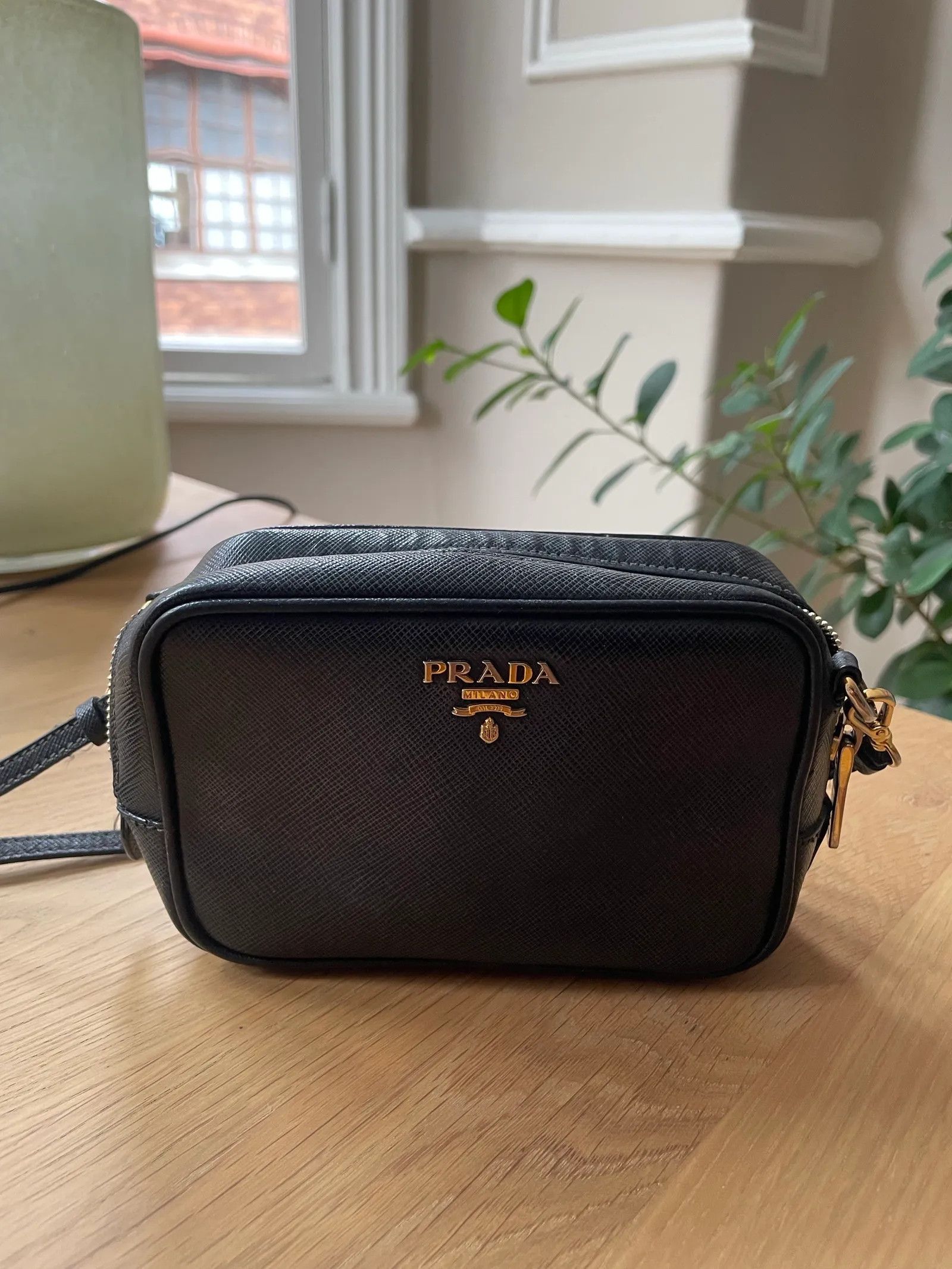 Prada Prada Saffiano Lux Camera Bag crossbody bag Crossbody Bag Size ONE SIZE - 7 Thumbnail