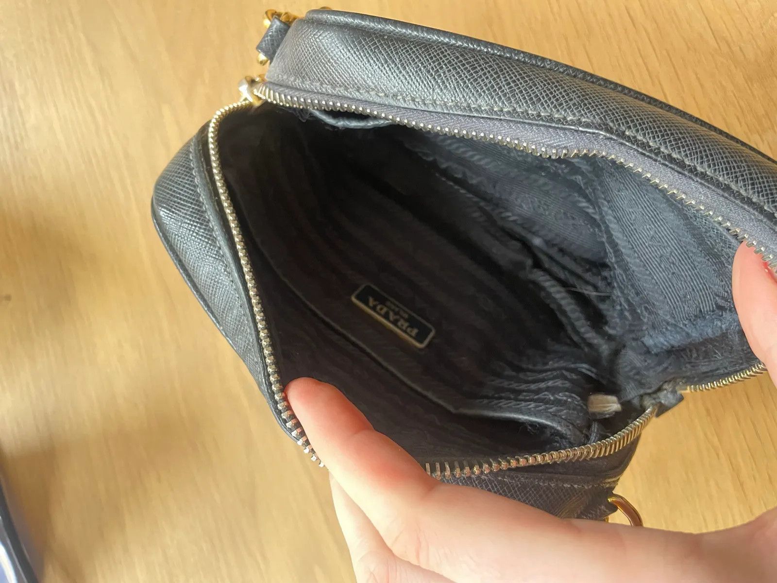 Prada Prada Saffiano Lux Camera Bag crossbody bag Crossbody Bag Size ONE SIZE - 3 Thumbnail