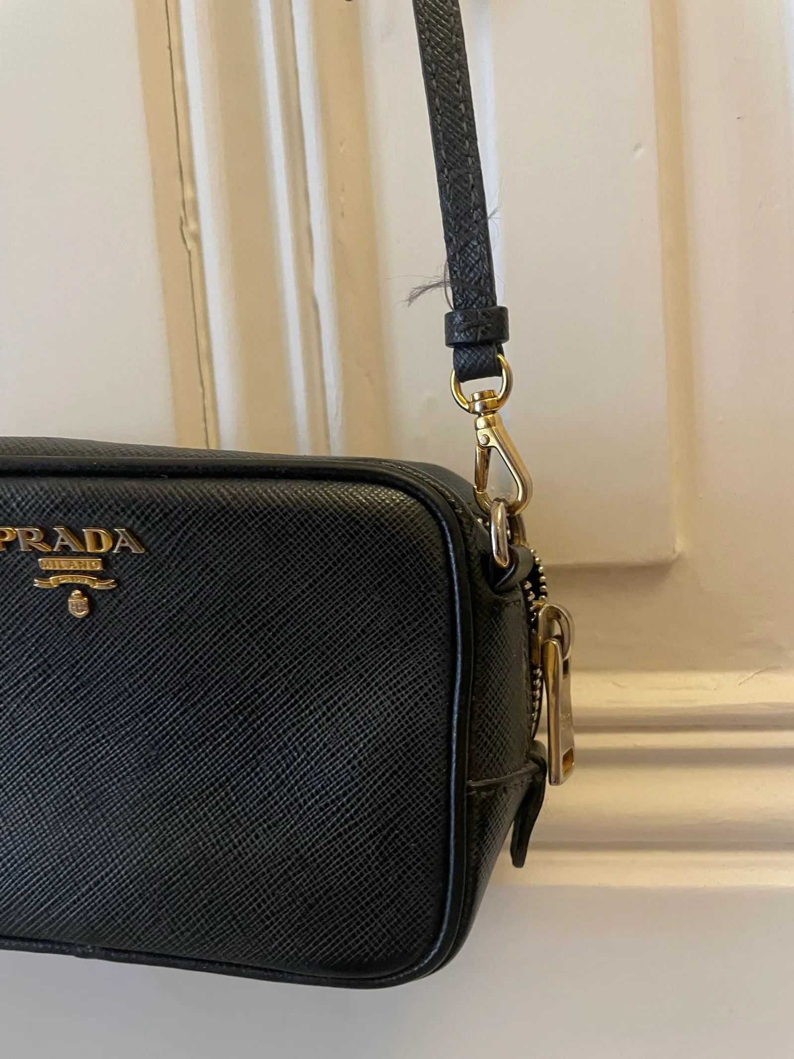 Prada Prada Saffiano Lux Camera Bag crossbody bag Crossbody Bag Size ONE SIZE - 4 Thumbnail