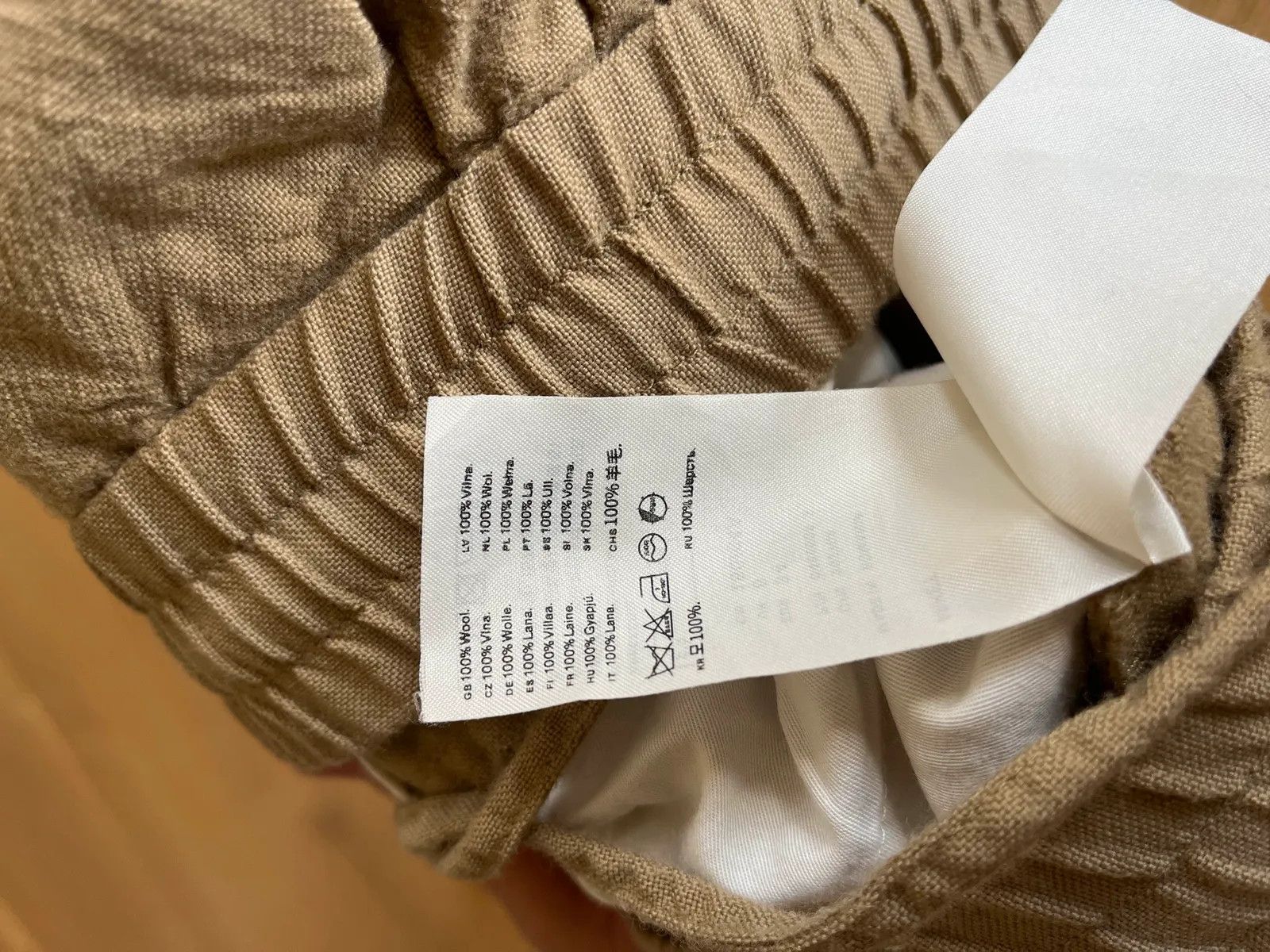 Arket Arket Marzotto Straight Fit Pants Size 25" / US 0 / IT 36 - 7 Thumbnail