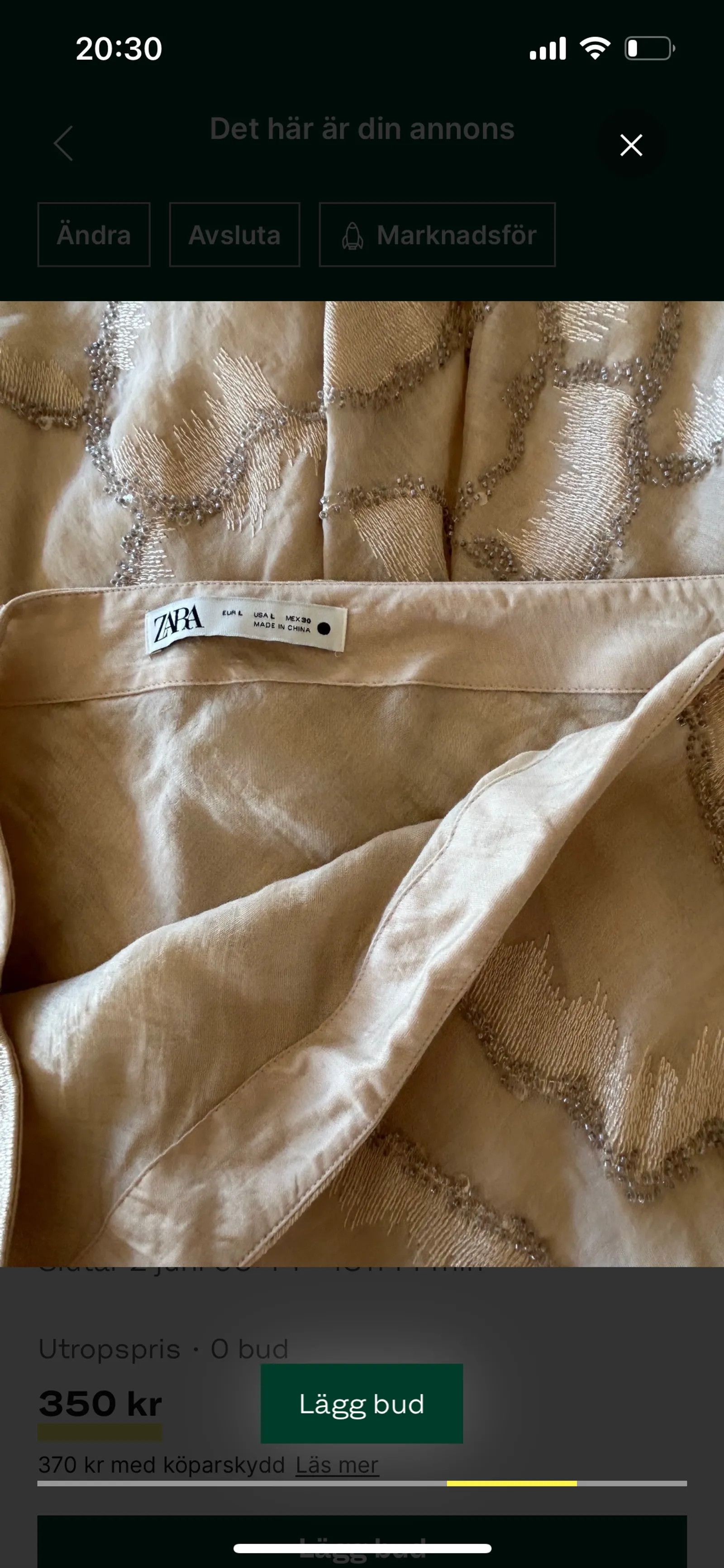 Zara Zara premium Skirt Size 30" / US 8 / IT 44 - 2 Thumbnail