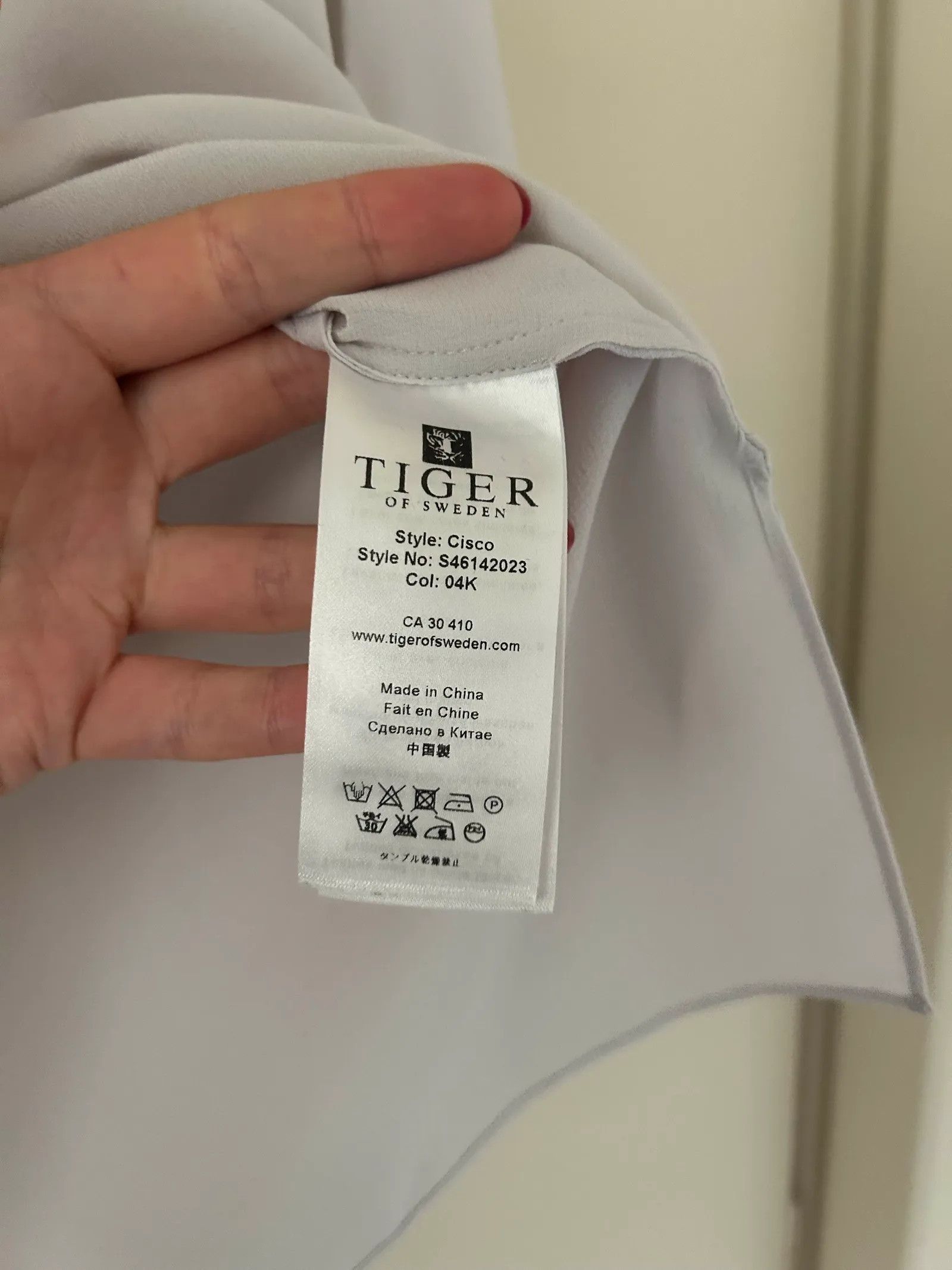 Tiger of Sweden Tiger of Sweden Blouse Size S / US 4 / IT 40 - 2 Thumbnail
