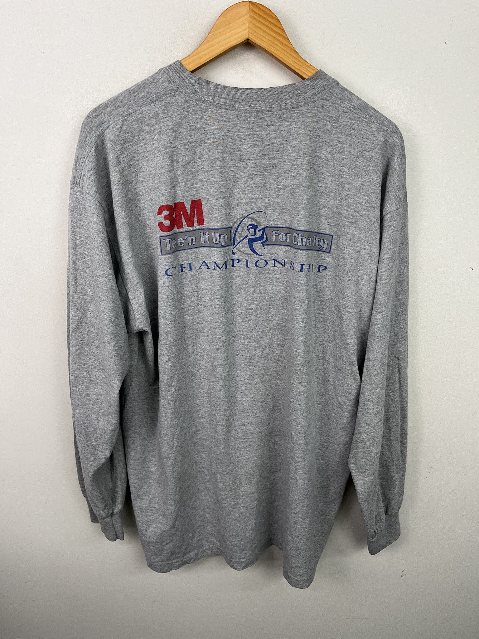 Vintage Vintage 2000s Golf Teein' Up For Charity Longsleeve Tshirt Size XL Size US XL / EU 56 / 4 - 3 Thumbnail