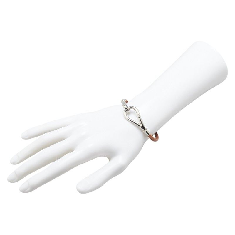 Hermes Hermes Hermes Jumbo Leather Metal Bracelet Leather Bracelet DUTY FREE for USA Size ONE SIZE - 7 Thumbnail
