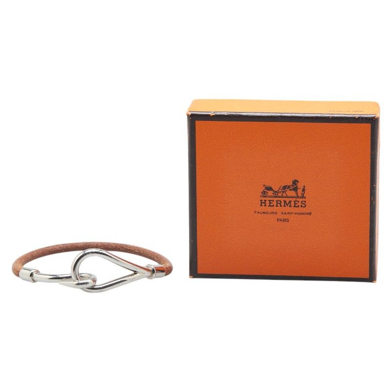 Hermes Hermes Hermes Jumbo Leather Metal Bracelet Leather Bracelet DUTY FREE for USA Size ONE SIZE - 6 Thumbnail