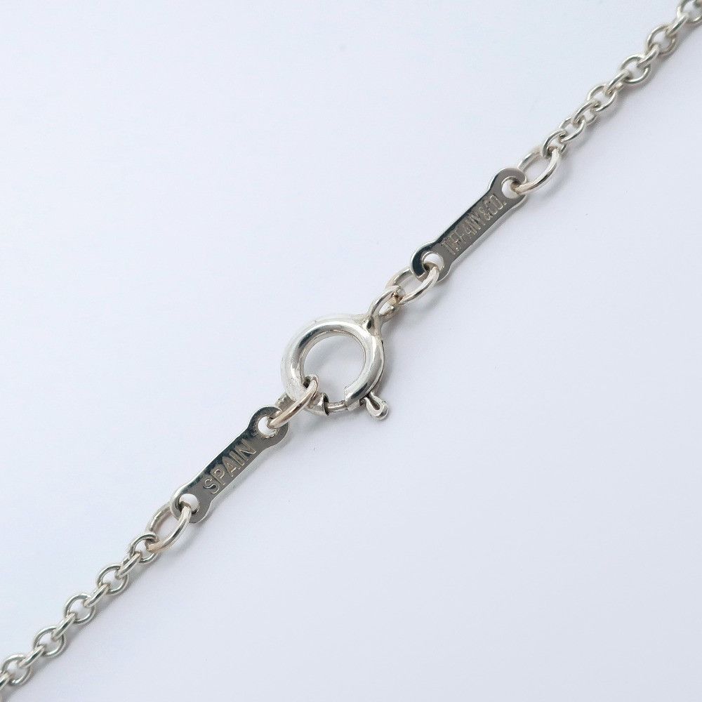 Tiffany & Co. Tiffany & Co Tiffany Open Heart Elsa Peretti Silver 925 Necklace Metal Necklace Size ONE SIZE - 6 Thumbnail