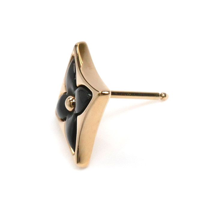 Louis Vuitton Louis Vuitton Louis Vuitton Puce Star Blossom Au750 Earring Metal Earrings Q96433 Size ONE SIZE - 3 Thumbnail