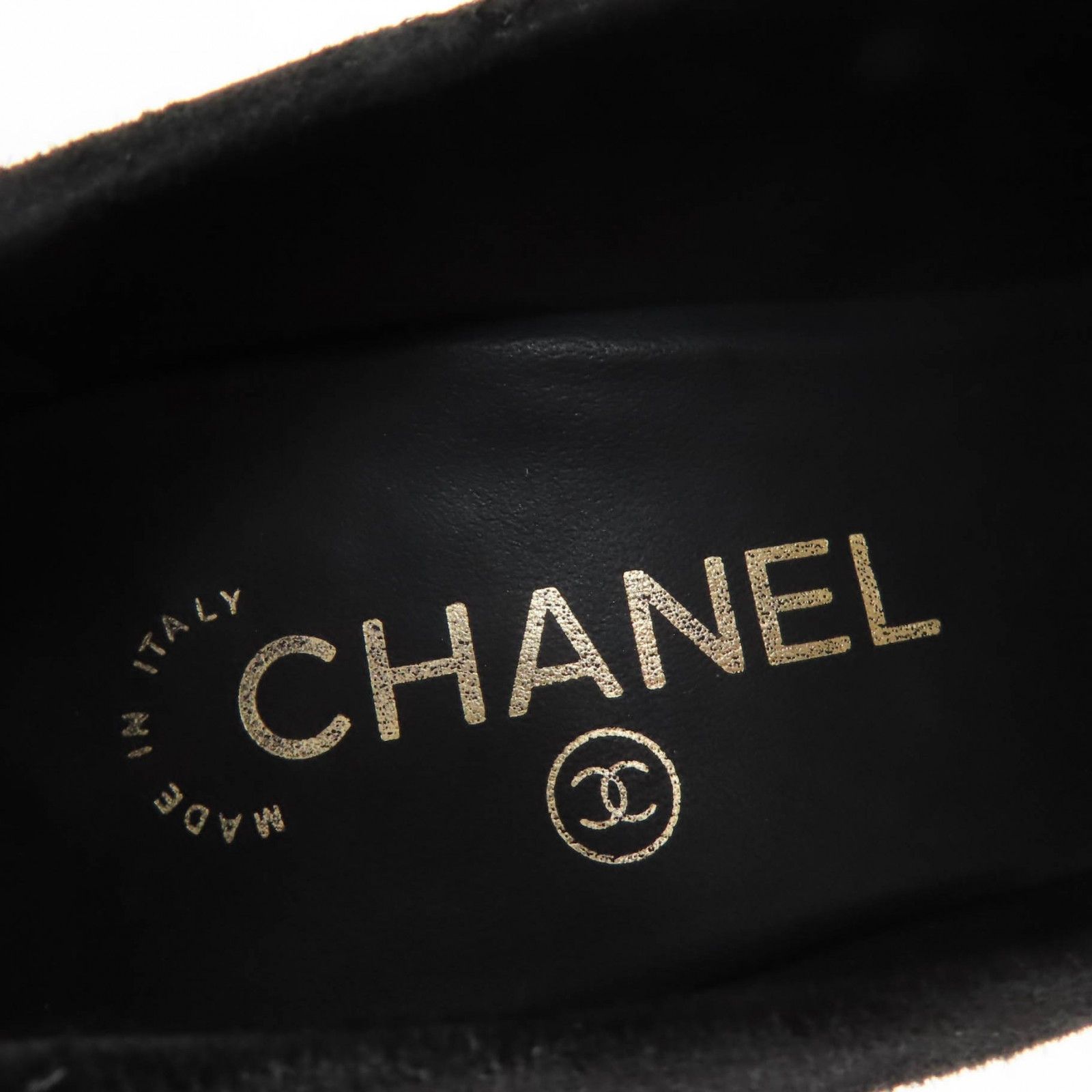 Chanel Chanel Chanel COCO Mark Suede Leather Pumps Suede Shoes G33546 Size ONE SIZE - 9 Thumbnail