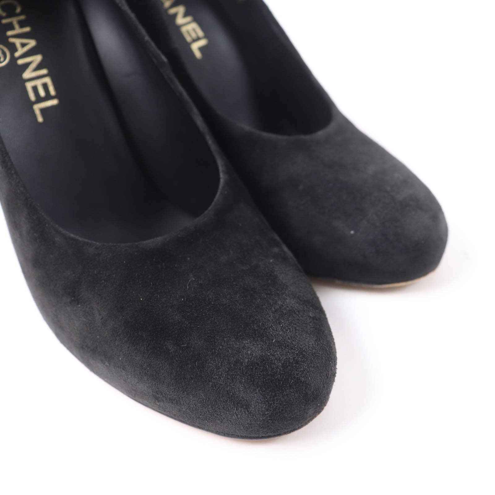 Chanel Chanel Chanel COCO Mark Suede Leather Pumps Suede Shoes G33546 Size ONE SIZE - 7 Thumbnail