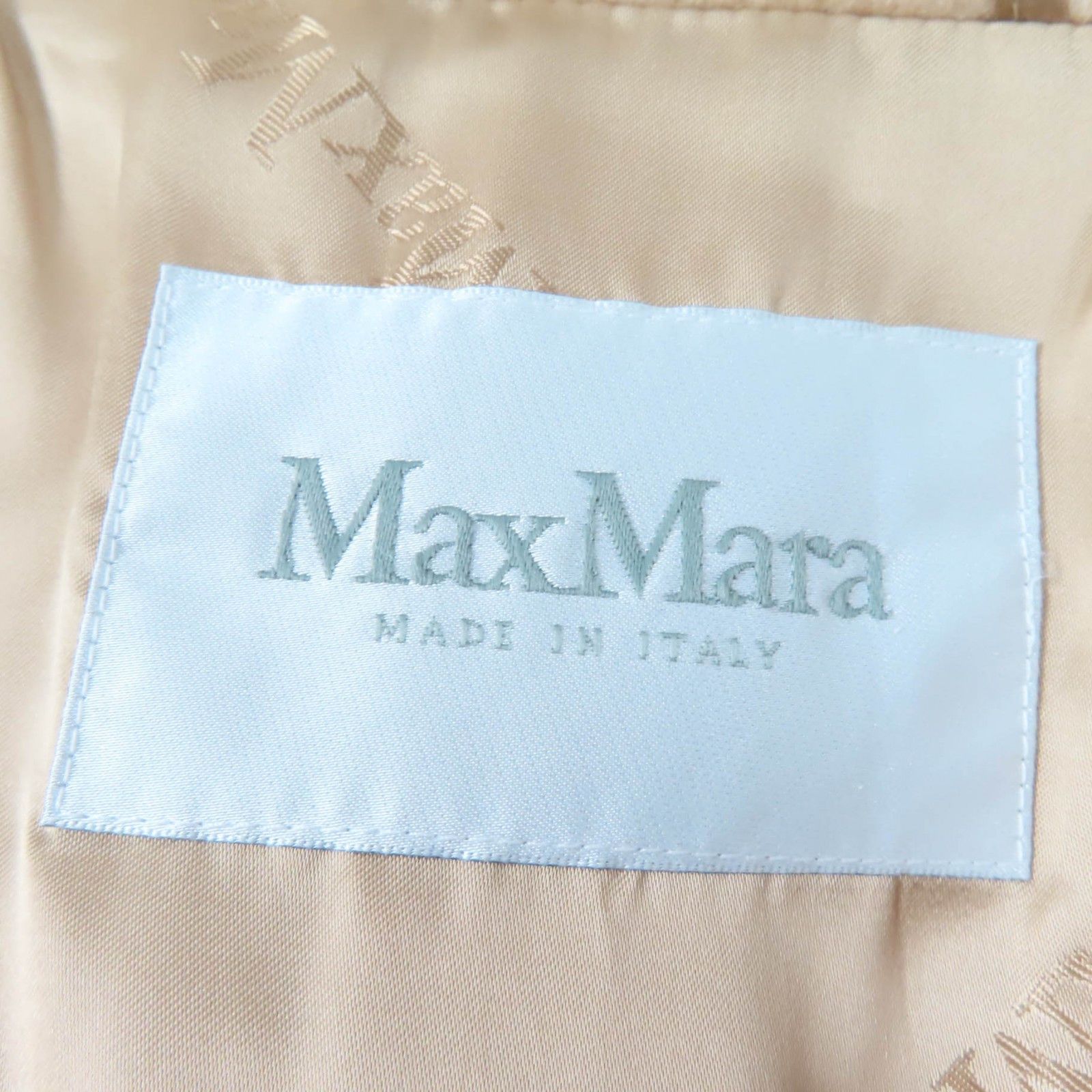Max Mara MaxMara Max Mara A line Camel Coat Natural Material Outerwear Size ONE SIZE - 6 Thumbnail