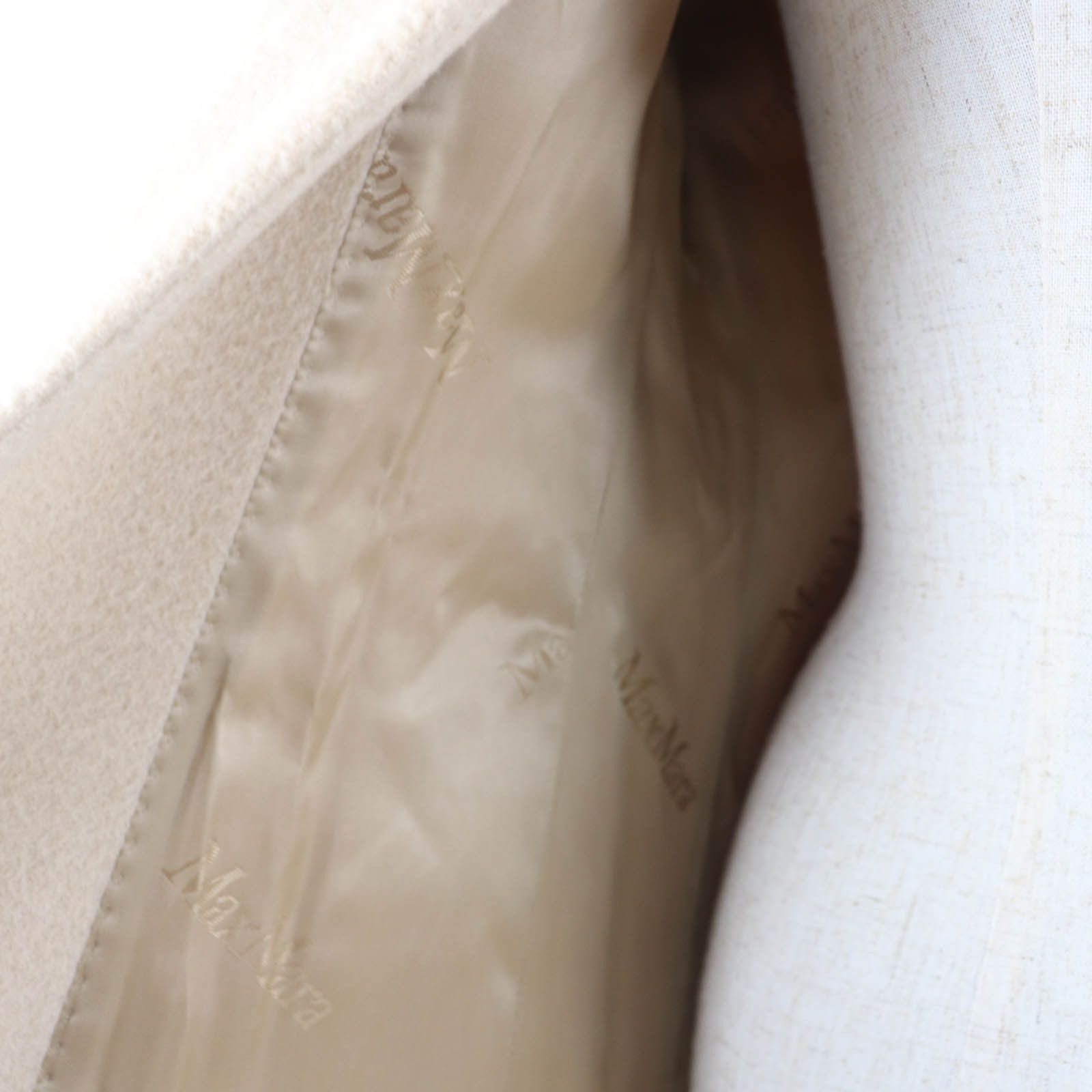 Max Mara MaxMara Max Mara A line Camel Coat Natural Material Outerwear Size ONE SIZE - 5 Thumbnail
