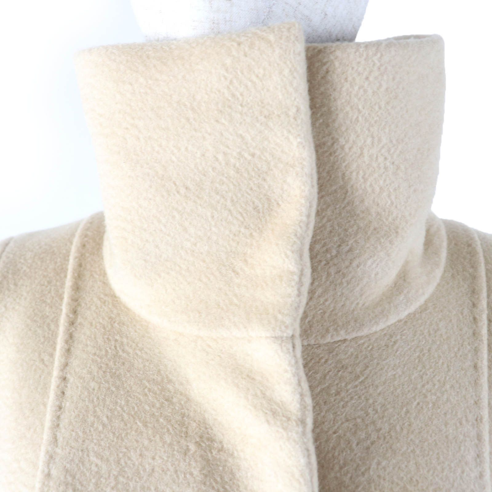 Max Mara MaxMara Max Mara A line Camel Coat Natural Material Outerwear Size ONE SIZE - 4 Thumbnail