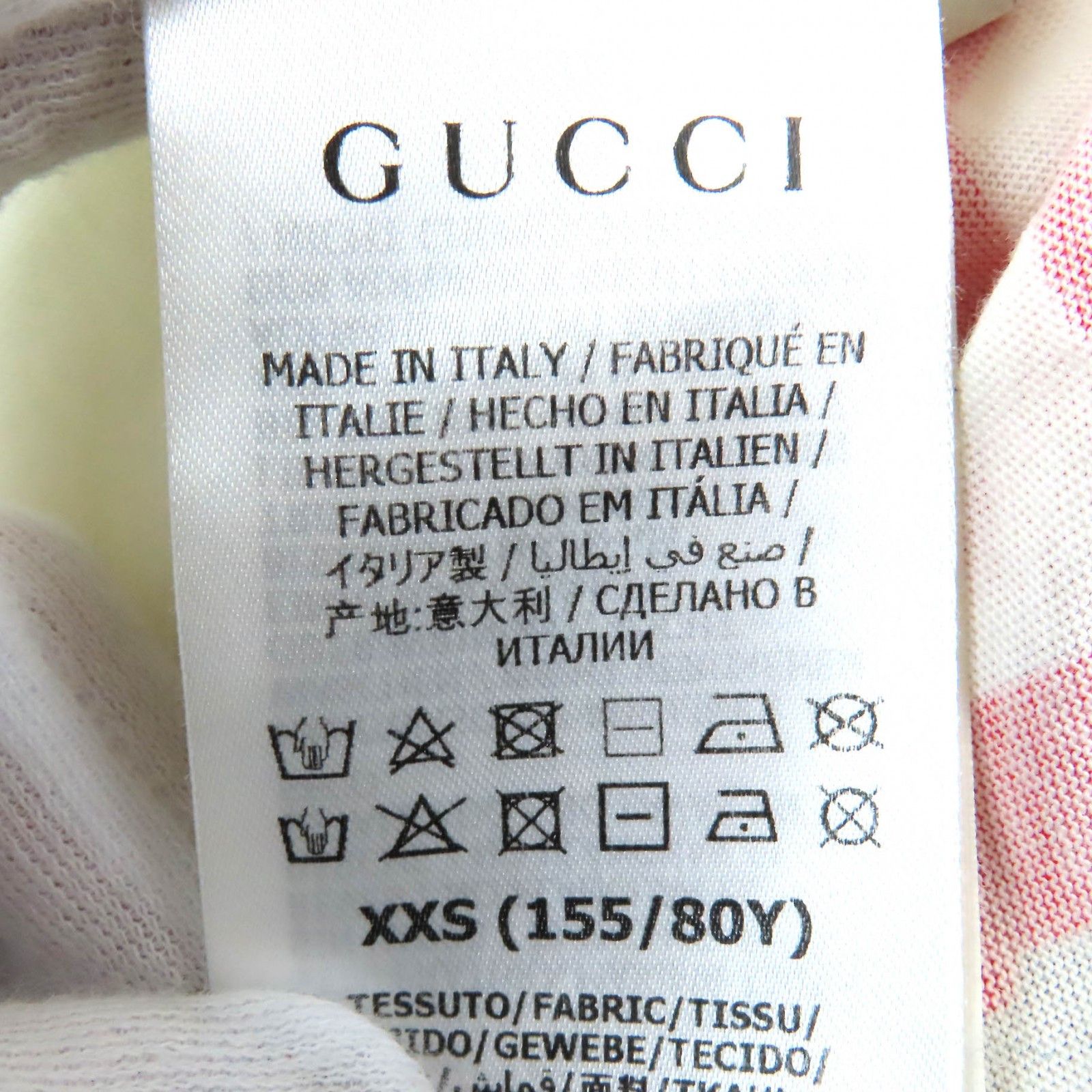 Gucci Gucci Gucci EQUILIBRIUM Pig Embroidery Cotton T-shirt Cotton T-Shirts 615044 DUTY FREE for USA Size ONE SIZE - 7 Thumbnail
