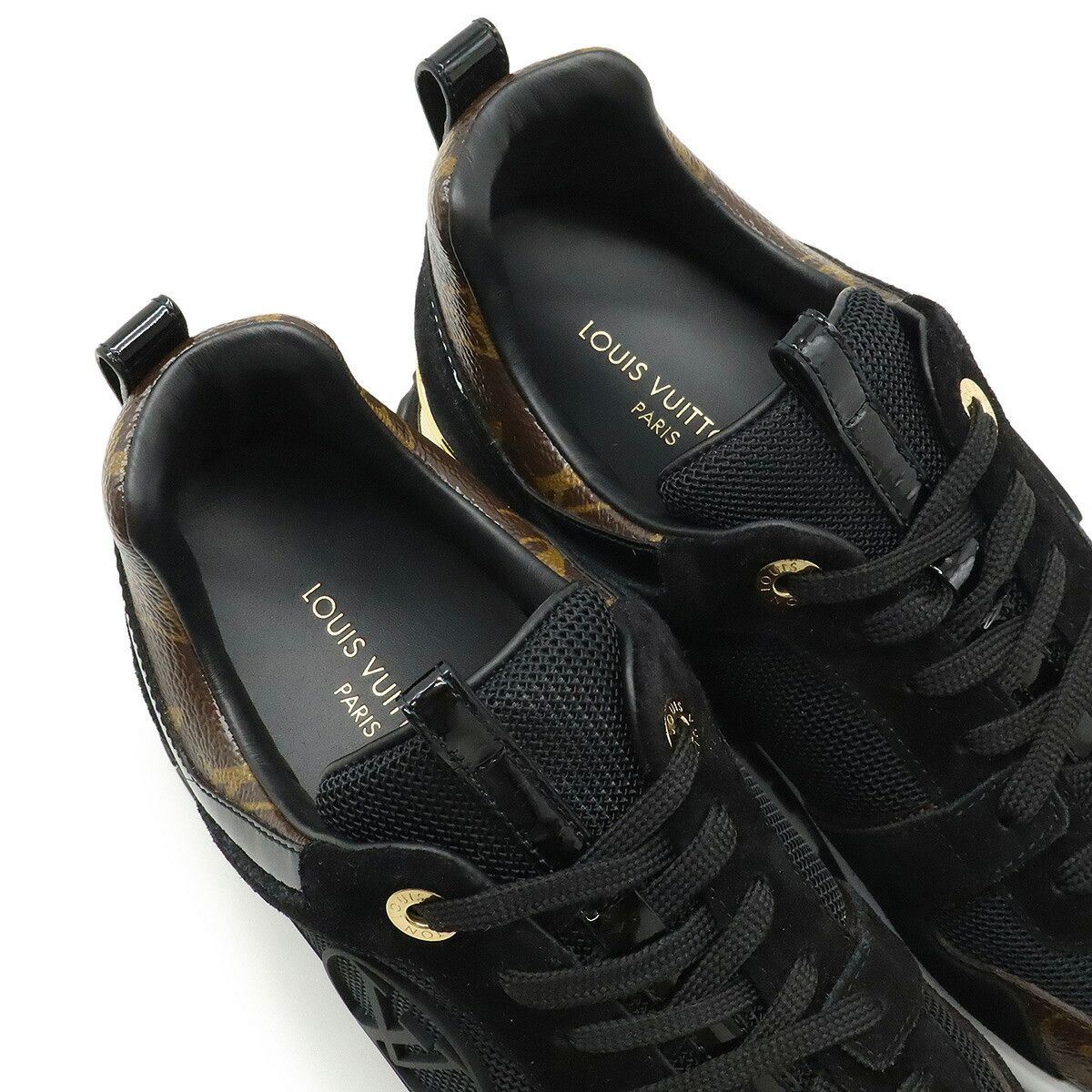 Louis Vuitton Louis Vuitton Louis Vuitton Run Away Monogram Sneaker Canvas Shoes 1A3CW4 DUTY FREE for USA Size ONE SIZE - 6 Thumbnail