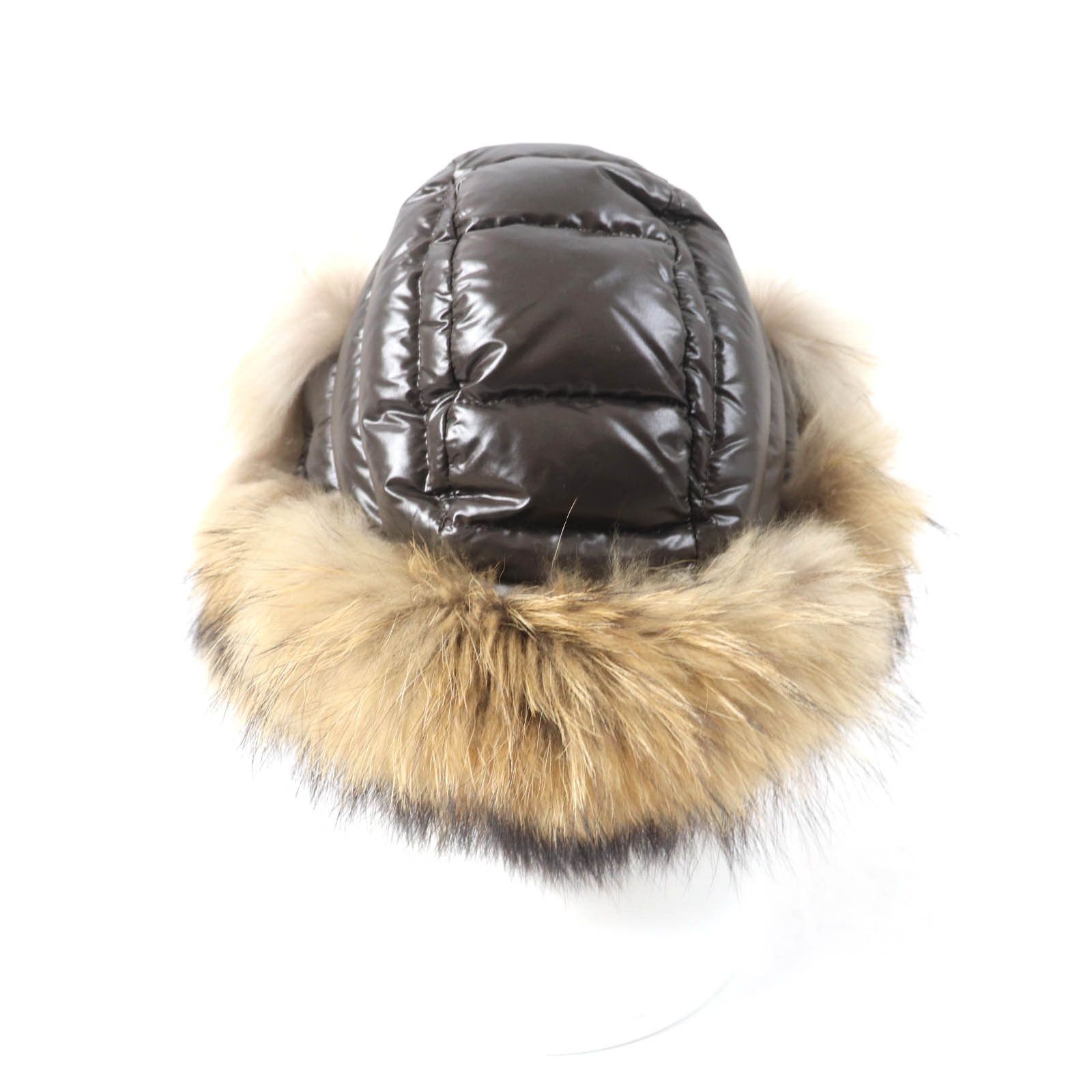 Moncler Moncler Moncler Raccoon fur Nylon flight cap Others Hats Size ONE SIZE - 3 Thumbnail