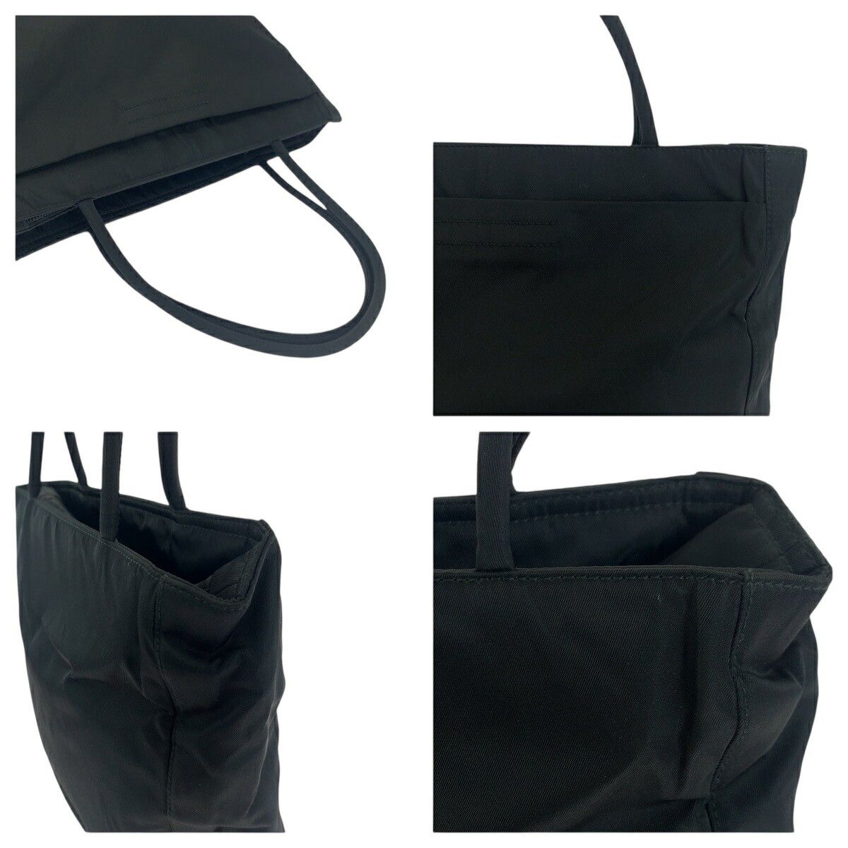 Prada Prada Prada Tessuto Triangle Logo Plate Nylon Tote Bag Others Tote Bag B8489 DUTY FREE for USA Size ONE SIZE - 5 Thumbnail