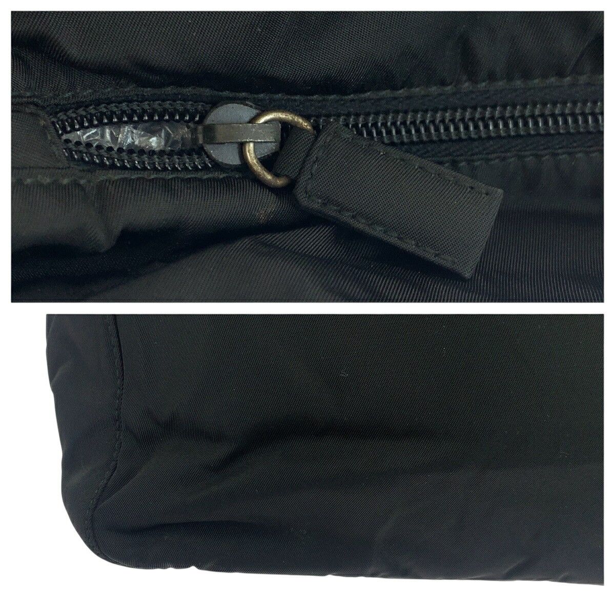 Prada Prada Prada Tessuto Triangle Logo Plate Nylon Tote Bag Others Tote Bag B8489 DUTY FREE for USA Size ONE SIZE - 6 Thumbnail