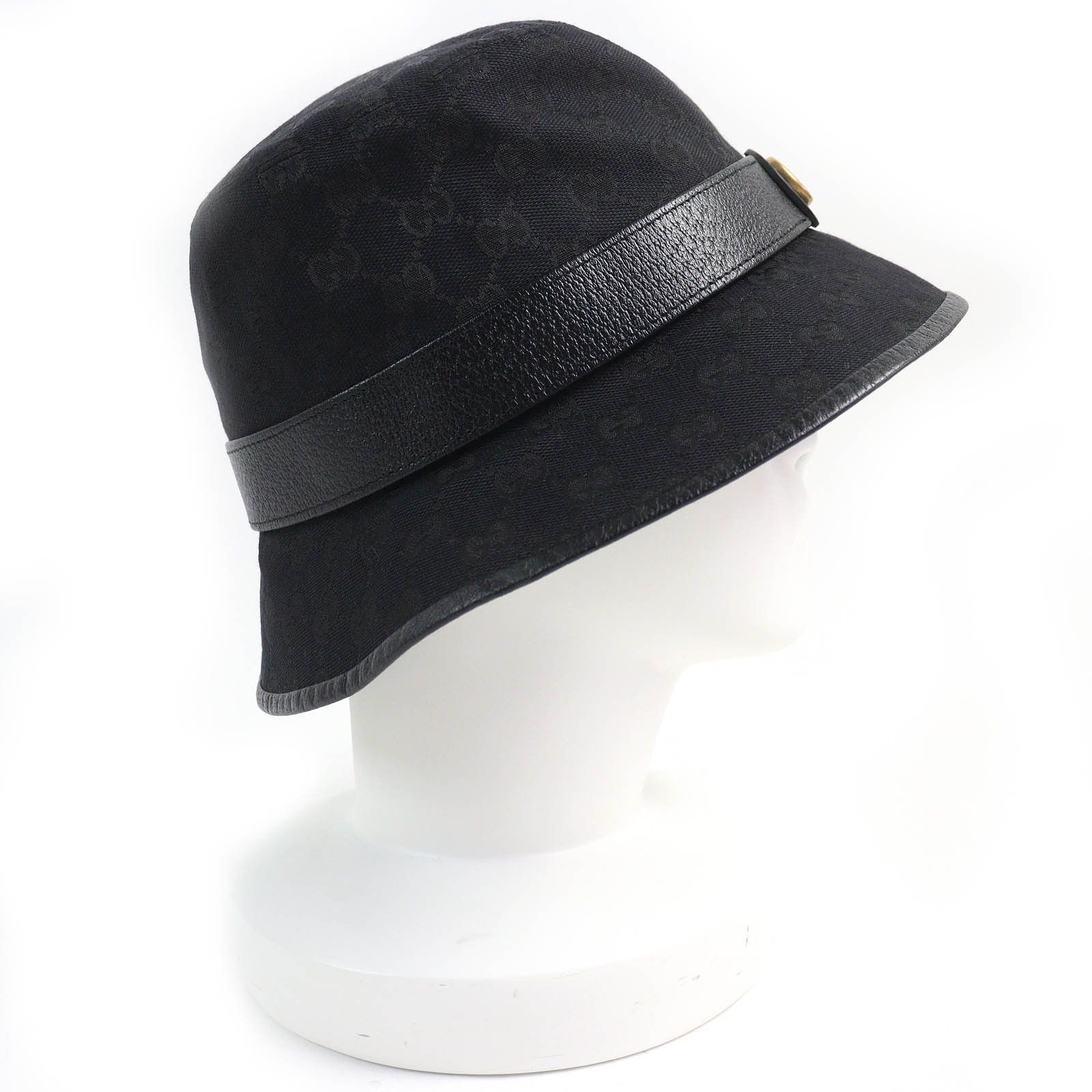 Gucci Gucci Gucci GG Canvas Polyester Bucket Hat Cotton Hats 576587 Size ONE SIZE - 3 Thumbnail